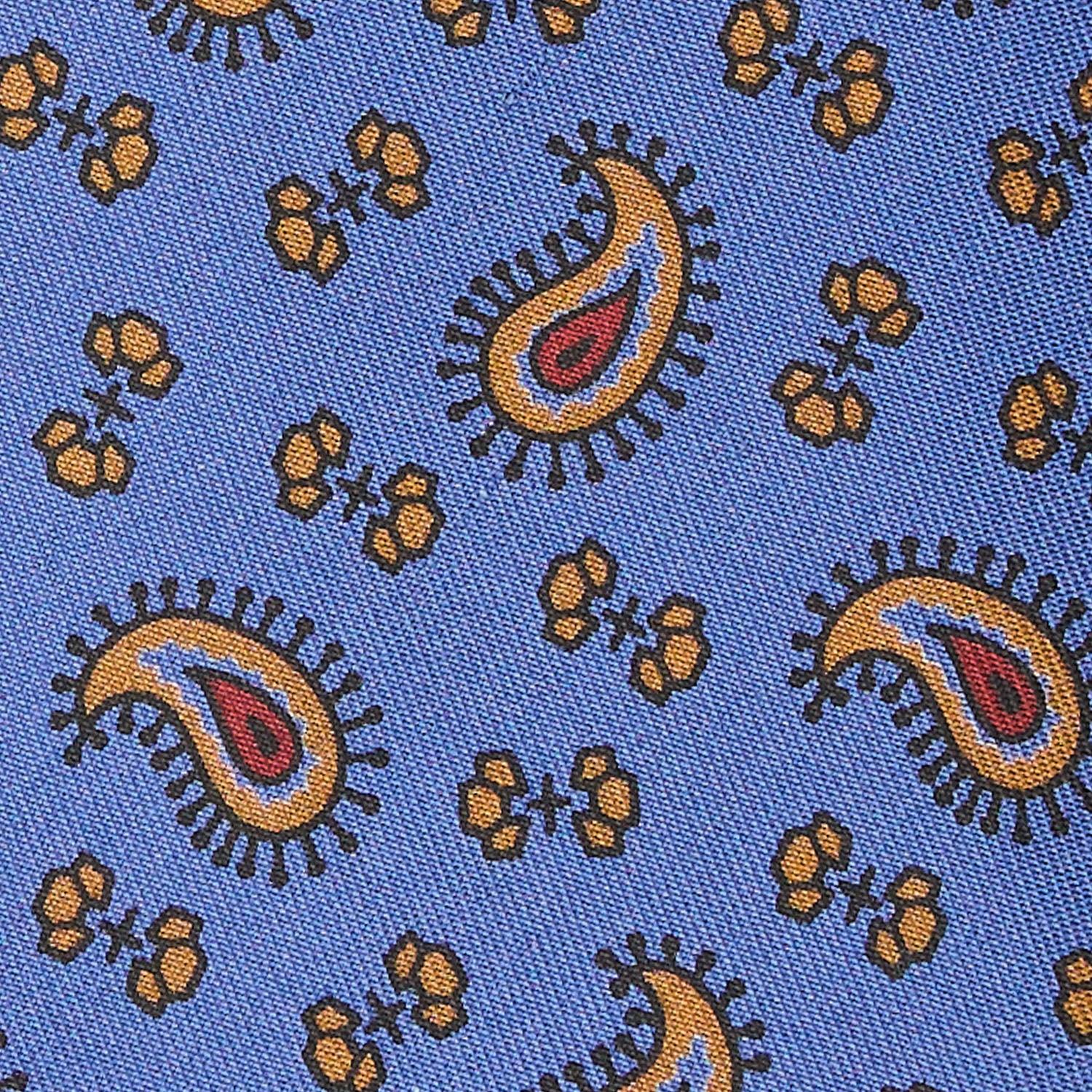 POWDER BLUE  SILK TIE - Image 4