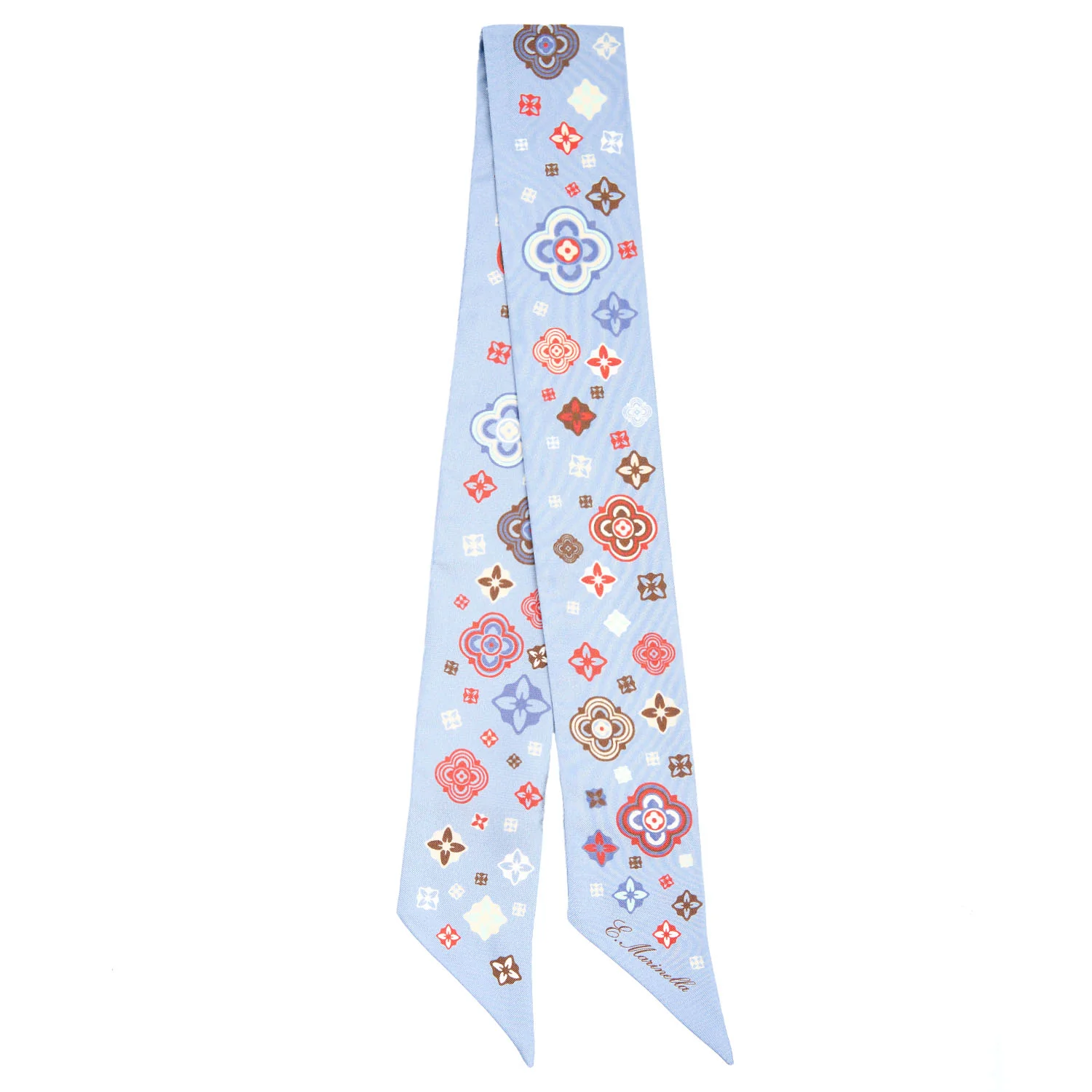 POWDER BLUE SILK TWILLY