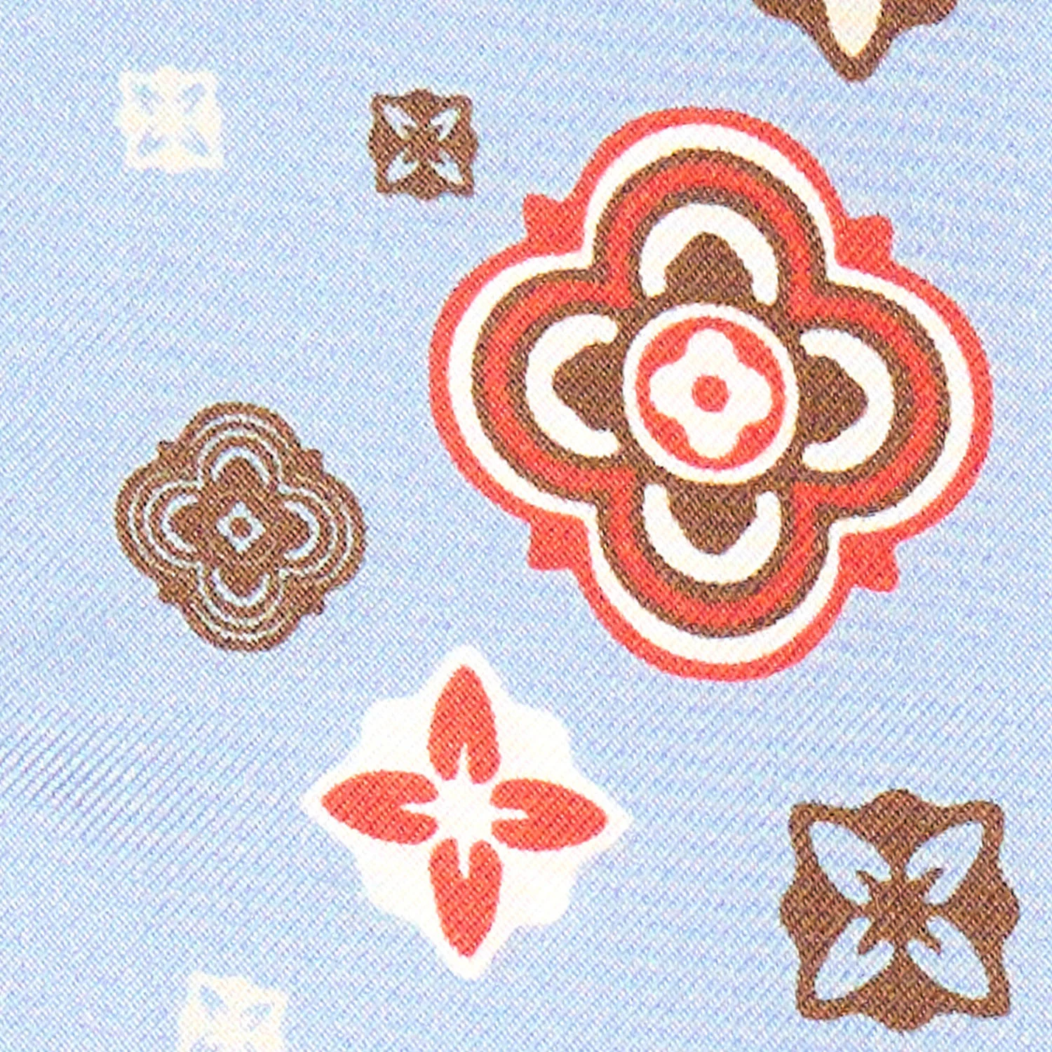 POWDER BLUE SILK TWILLY - Image 2