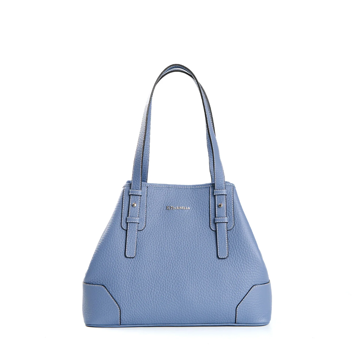 POWDER BLUE MIDI TOTE BAG - Image 2