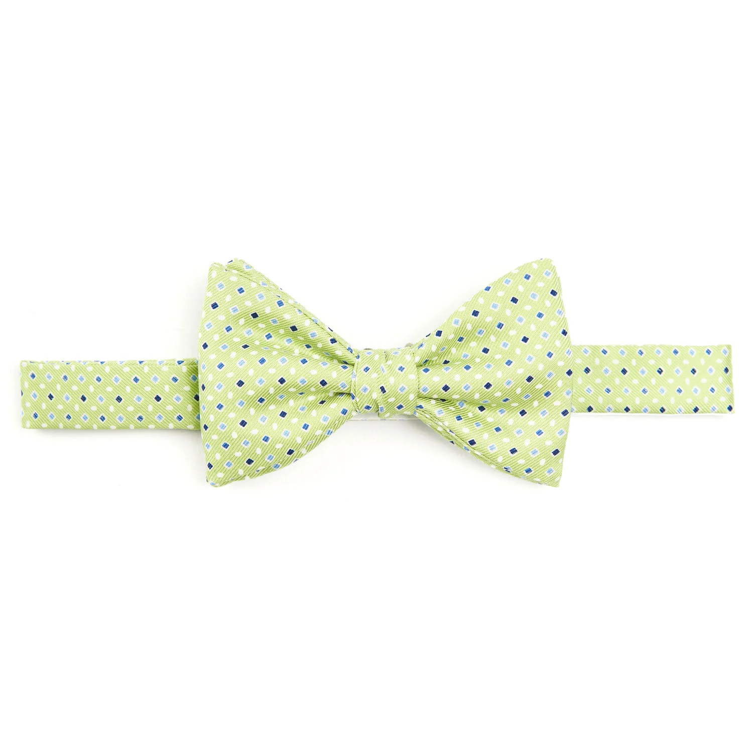 LIGHT GREEN PRE-KNOTTED BOWTIE - Image 3