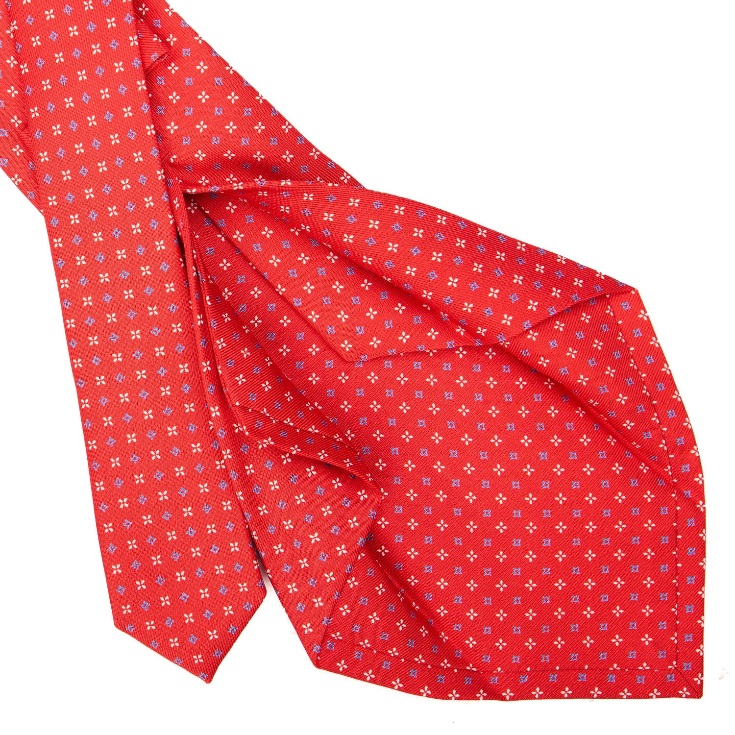 RED 5 FOLD SARTORIAL SILK TIE