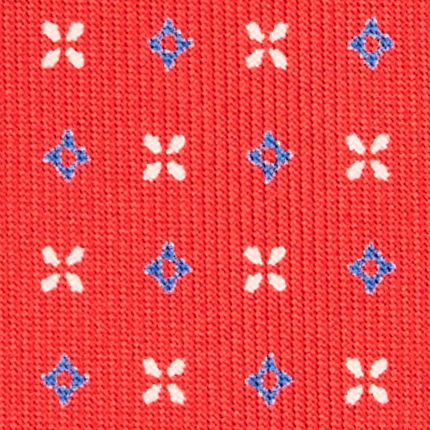RED 5 FOLD SARTORIAL SILK TIE - Image 4