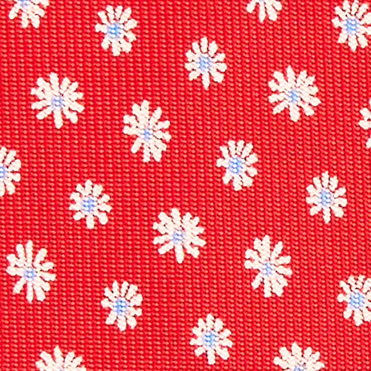 RED 5 FOLD SARTORIAL SILK TIE - Image 4
