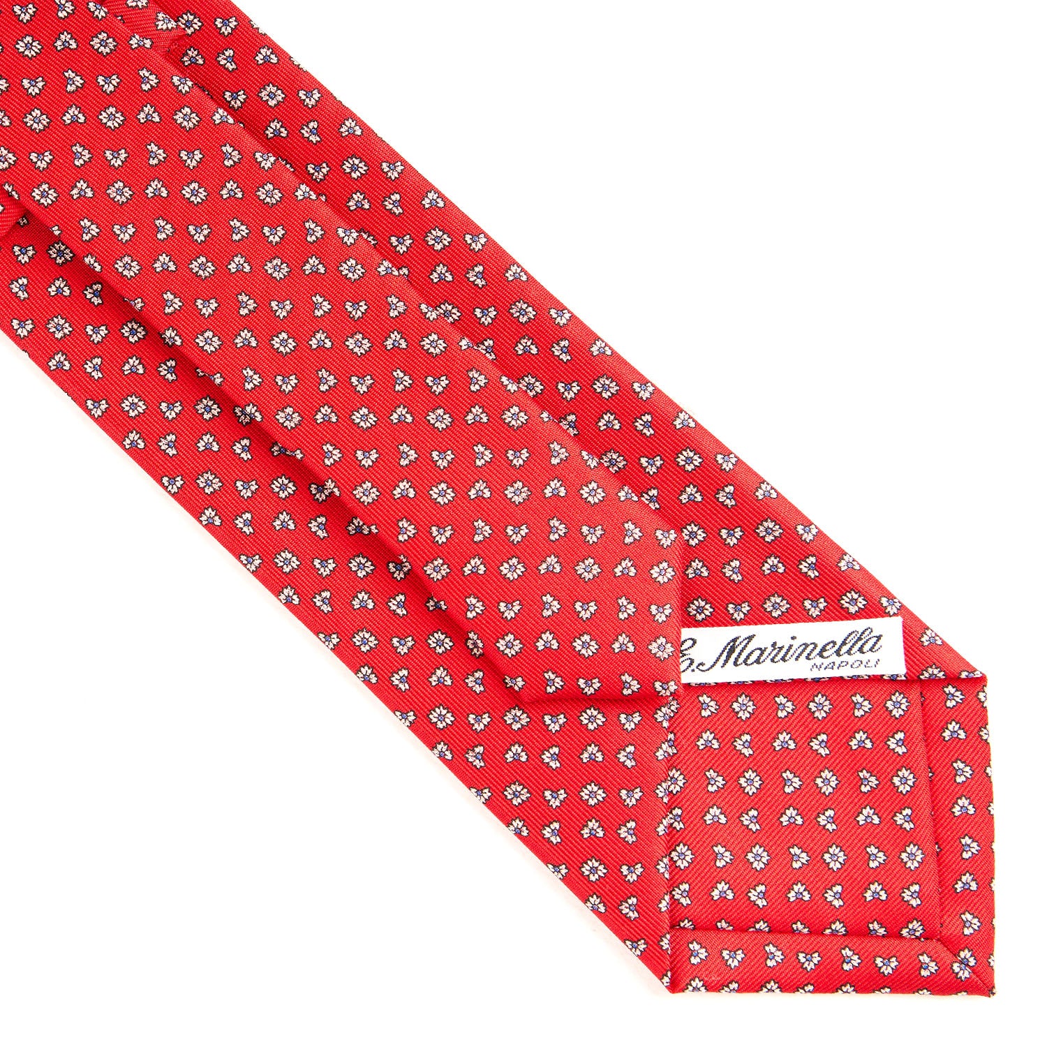 RED CLASSIC SILK TIE - Image 4
