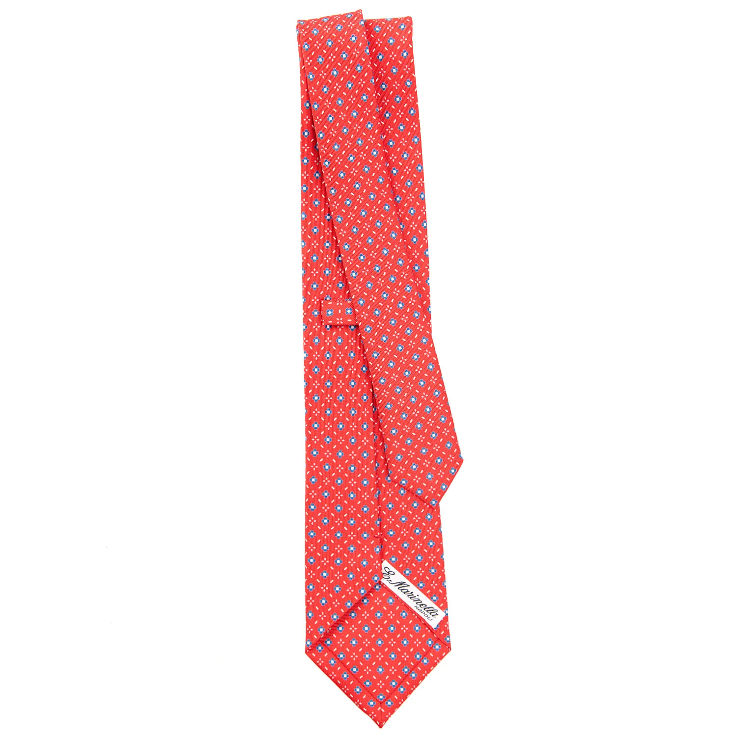 RED SARTORIAL CLASSIC SILK TIE - Image 3