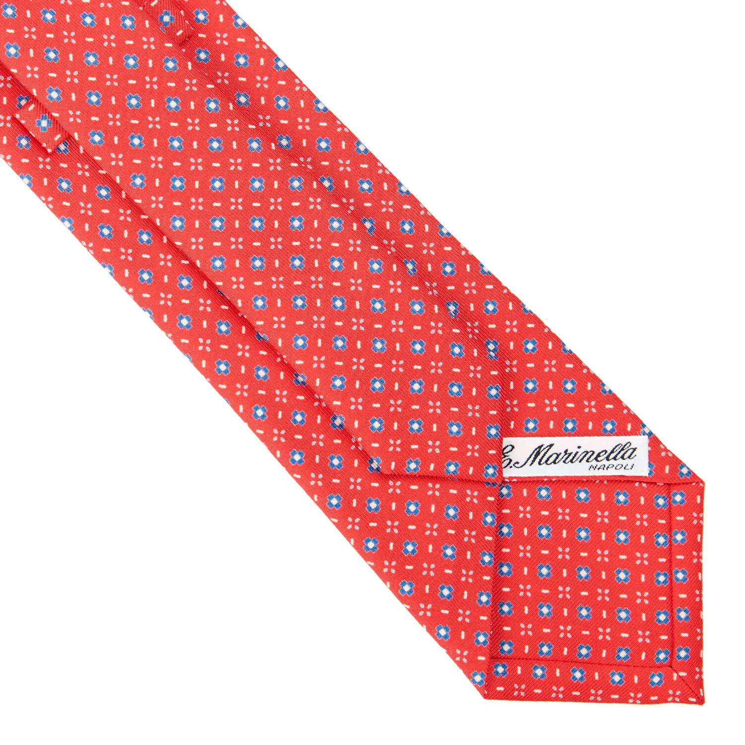RED SARTORIAL CLASSIC SILK TIE - Image 4
