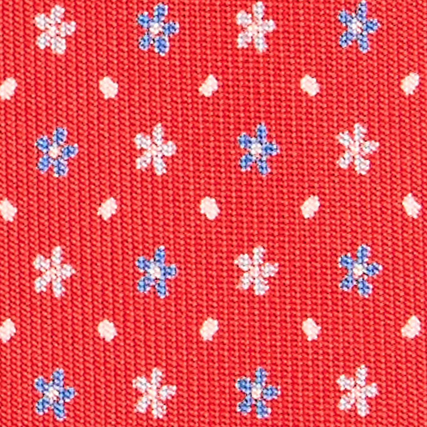 RED EXTRA LONG SARTORIAL SILK TIE - Image 5