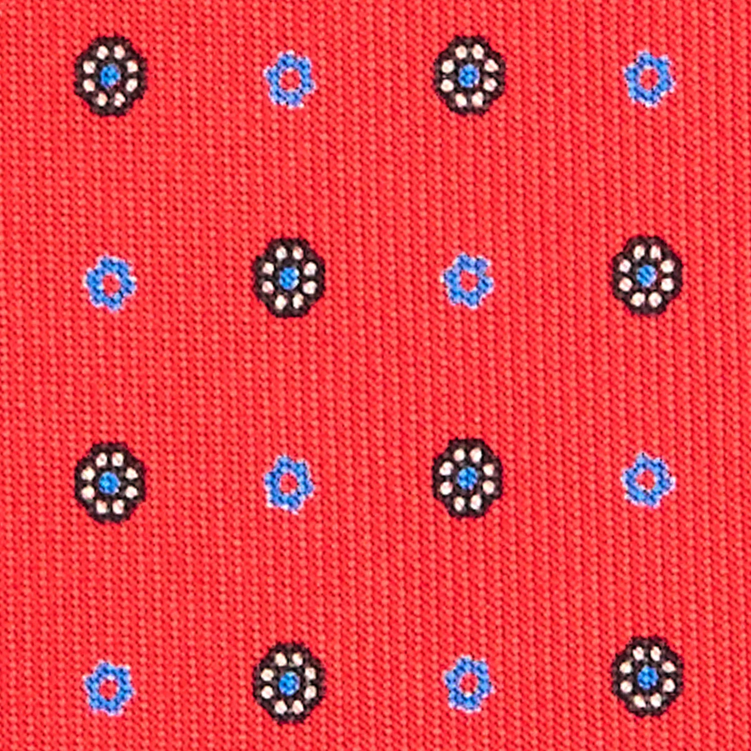 RED EXTRA LONG SARTORIAL SILK TIE - Image 5