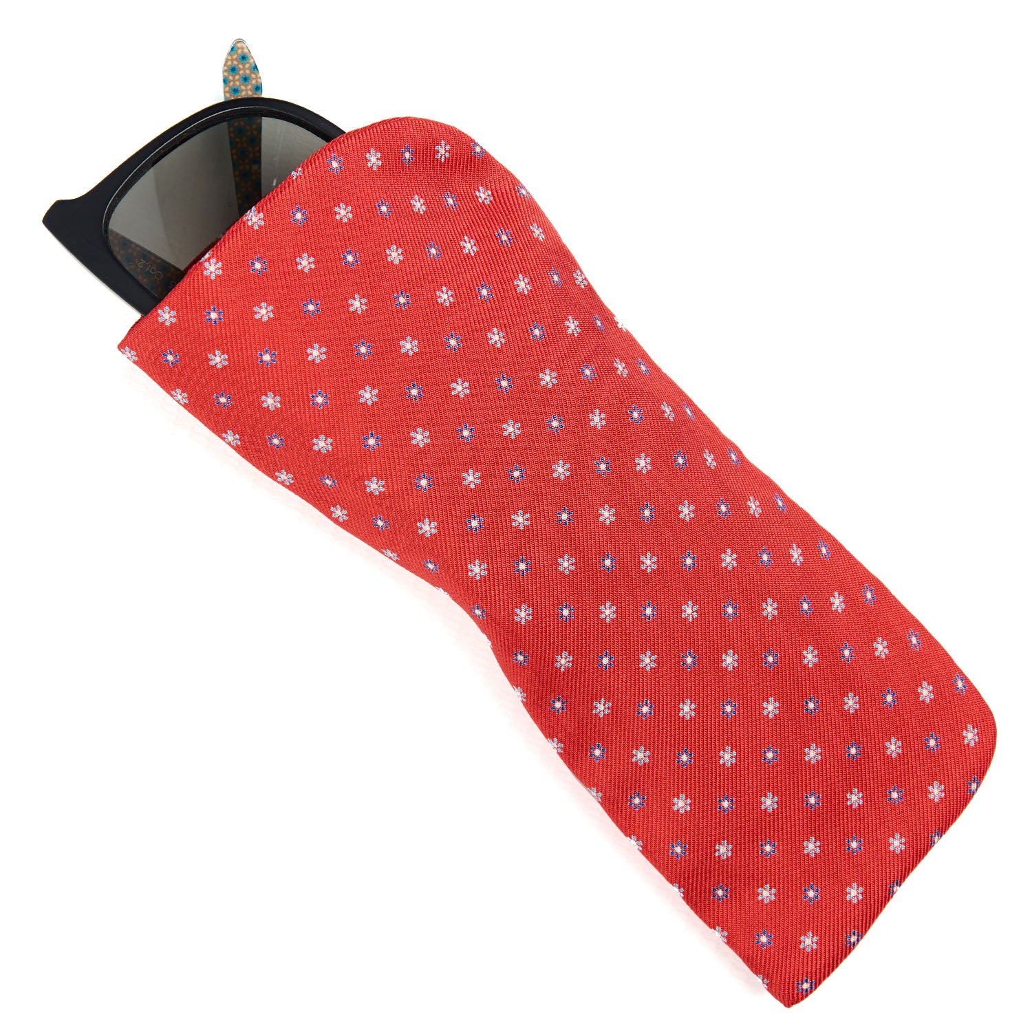 RED GLASSES CASE