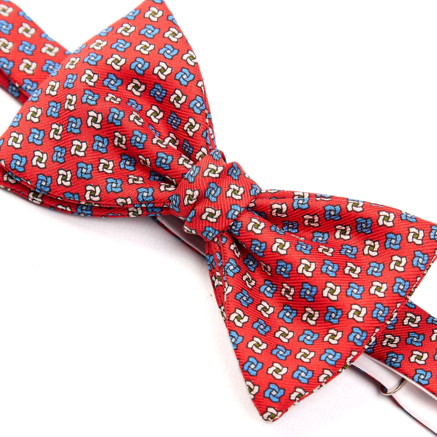 RED PRE-KNOTTED BOWTIE - Image 2