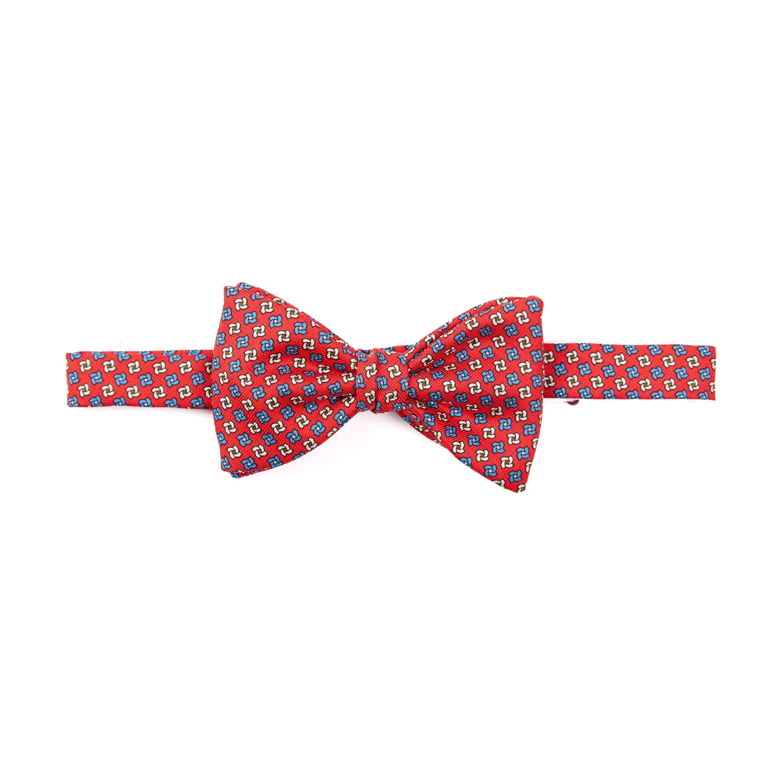 RED PRE-KNOTTED BOWTIE - Image 3