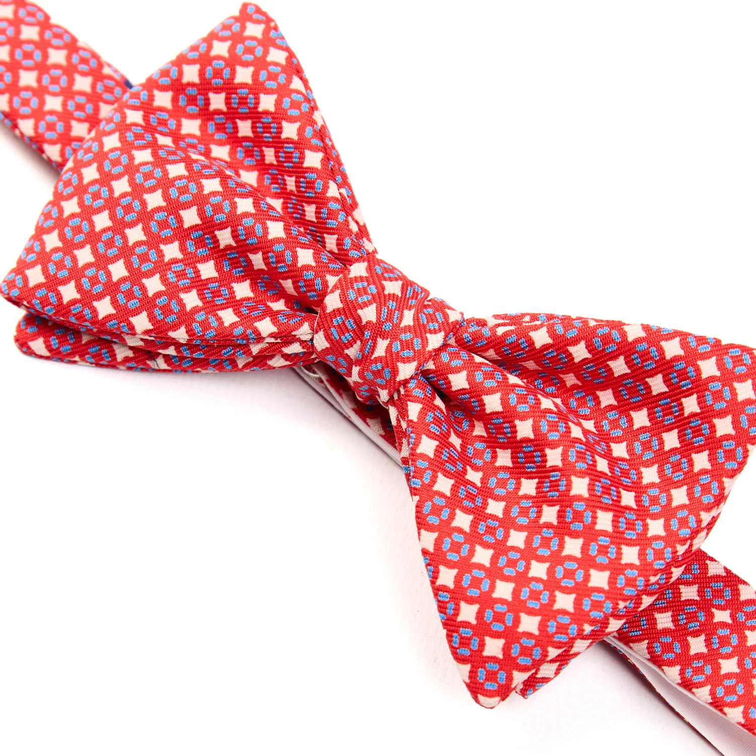 RED PRE-KNOTTED BOWTIE - Image 2