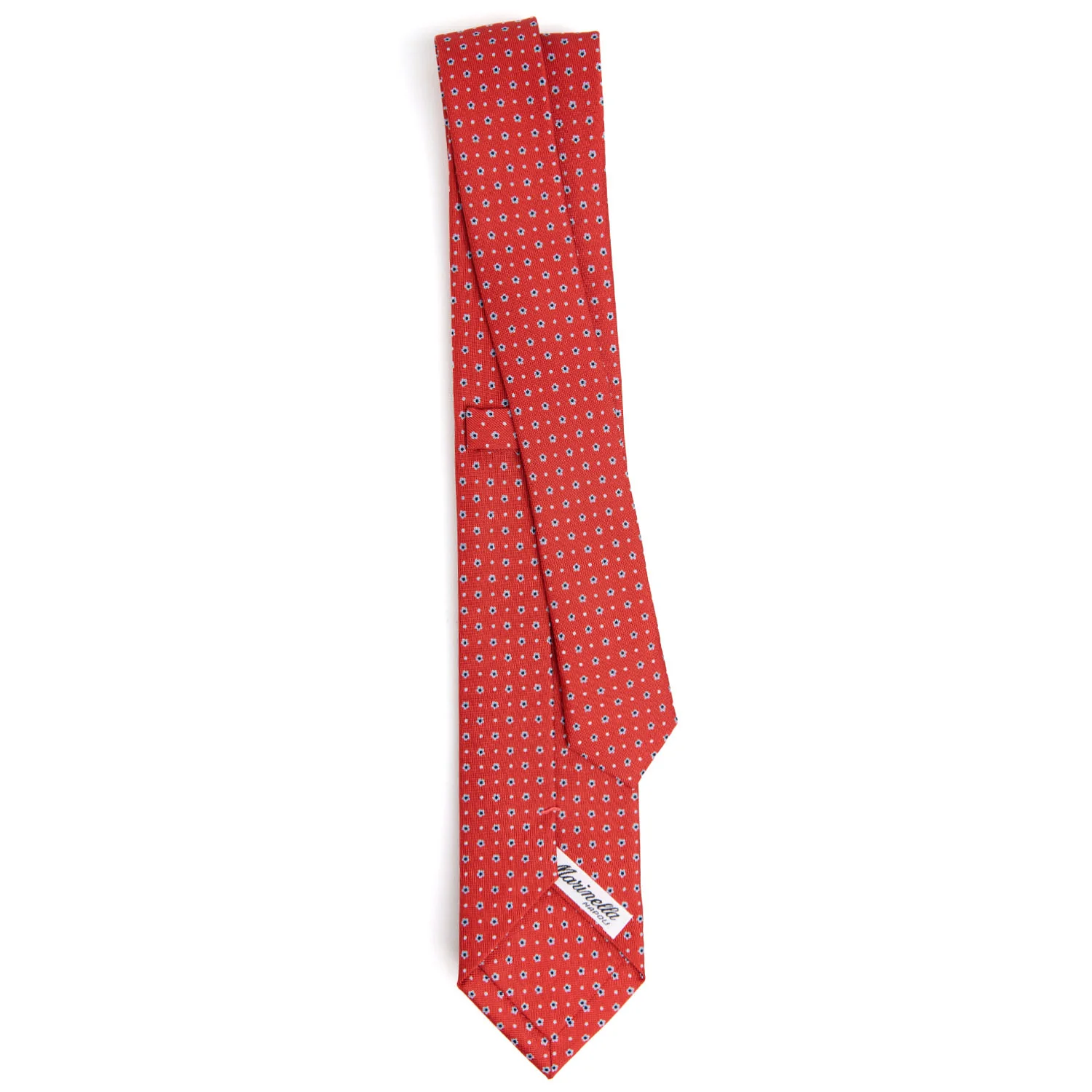 RED SARTORIAL 7 CM SILK TIE - Image 3