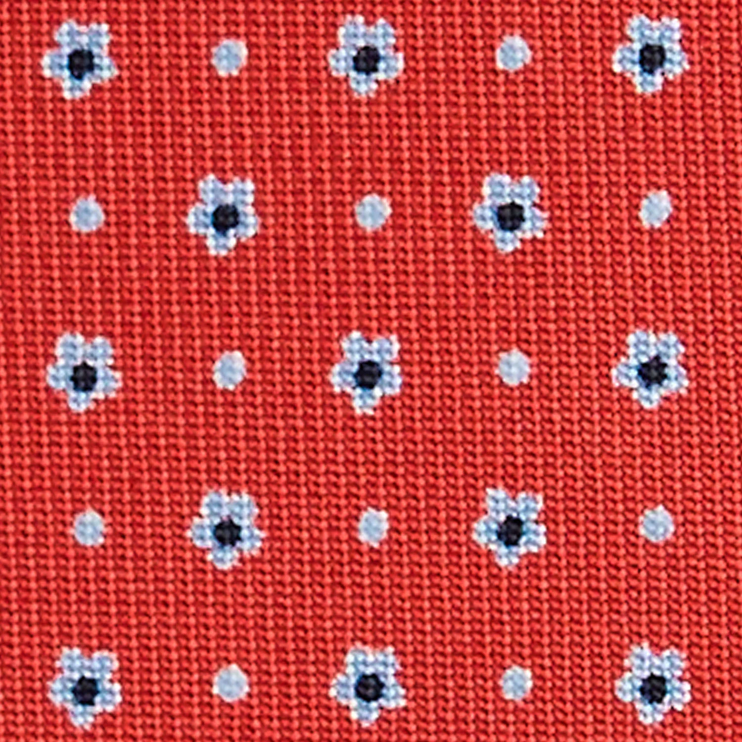 RED SARTORIAL 7 CM SILK TIE - Image 5