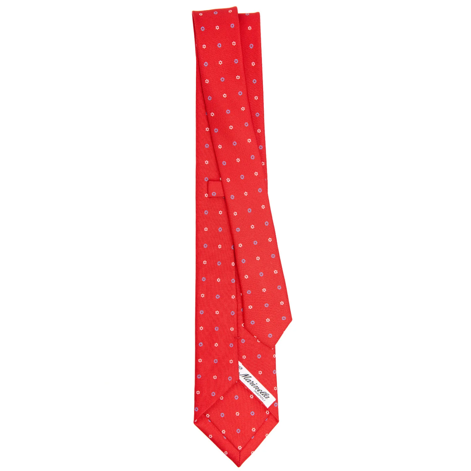 RED SARTORIAL 7 CM SILK TIE - Image 3