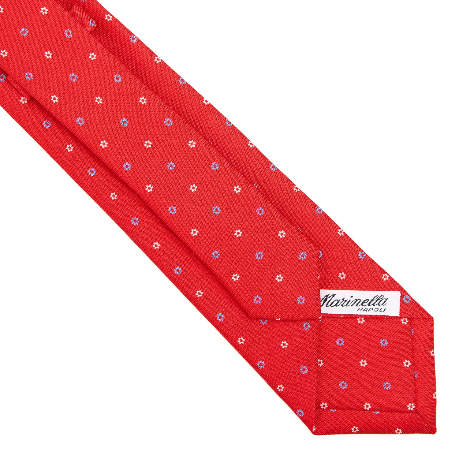 RED SARTORIAL 7 CM SILK TIE - Image 4