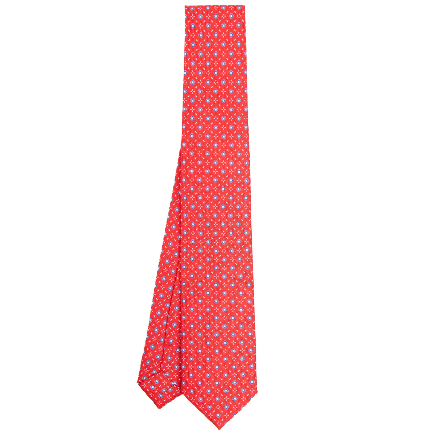 RED SARTORIAL 7 CM SILK TIE - Image 2