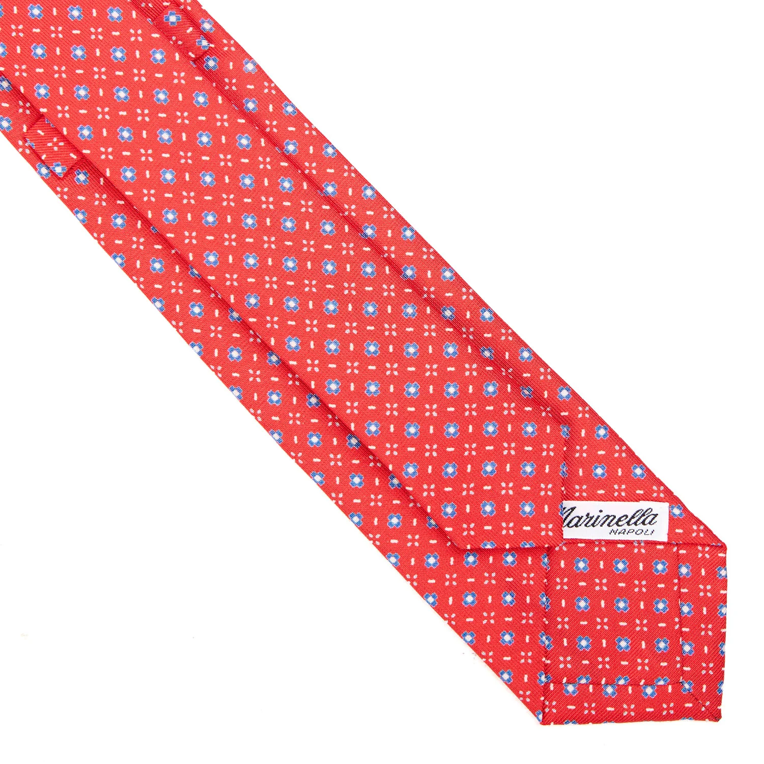 RED SARTORIAL 7 CM SILK TIE - Image 4