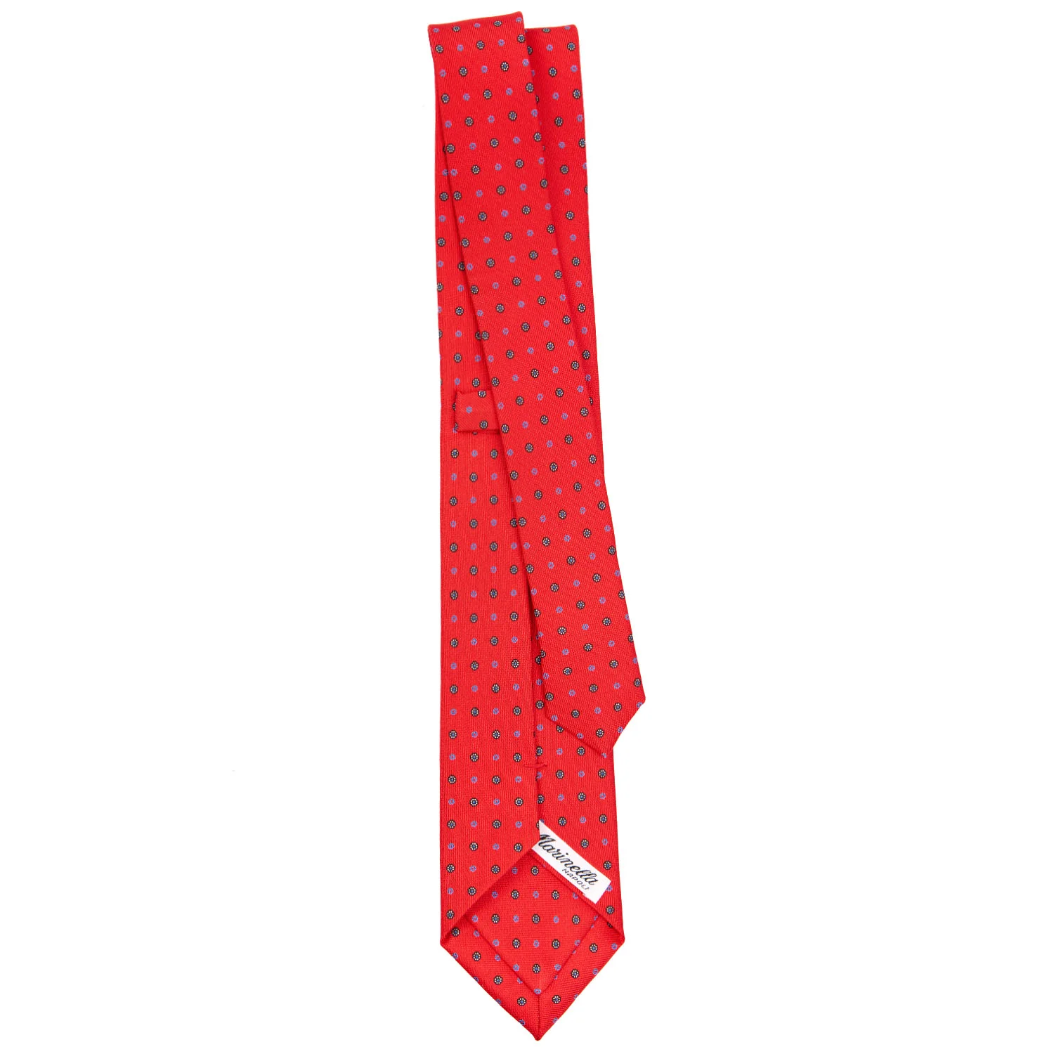 RED SARTORIAL 7 CM SILK TIE - Image 3