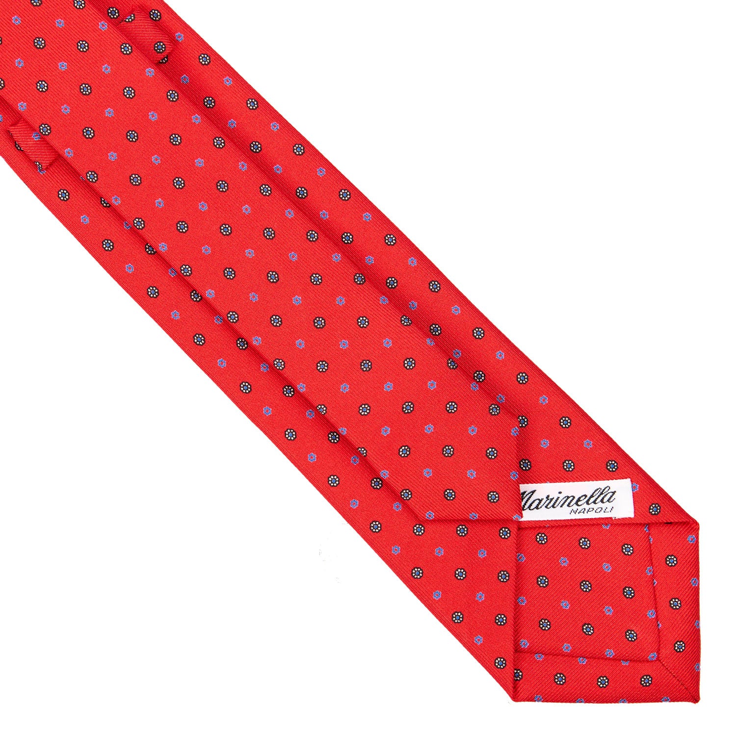 RED SARTORIAL 7 CM SILK TIE - Image 4