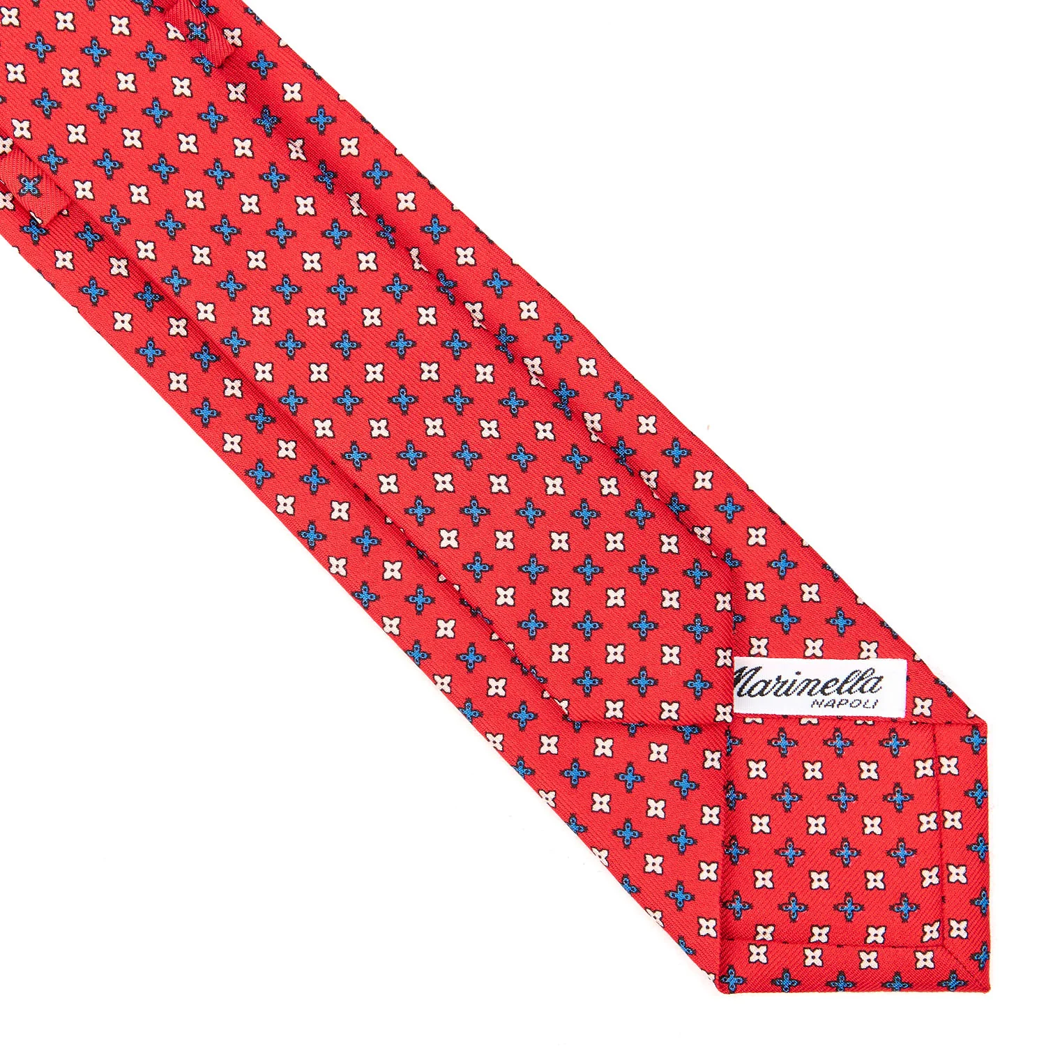 RED SARTORIAL 7 CM SILK TIE - Image 4