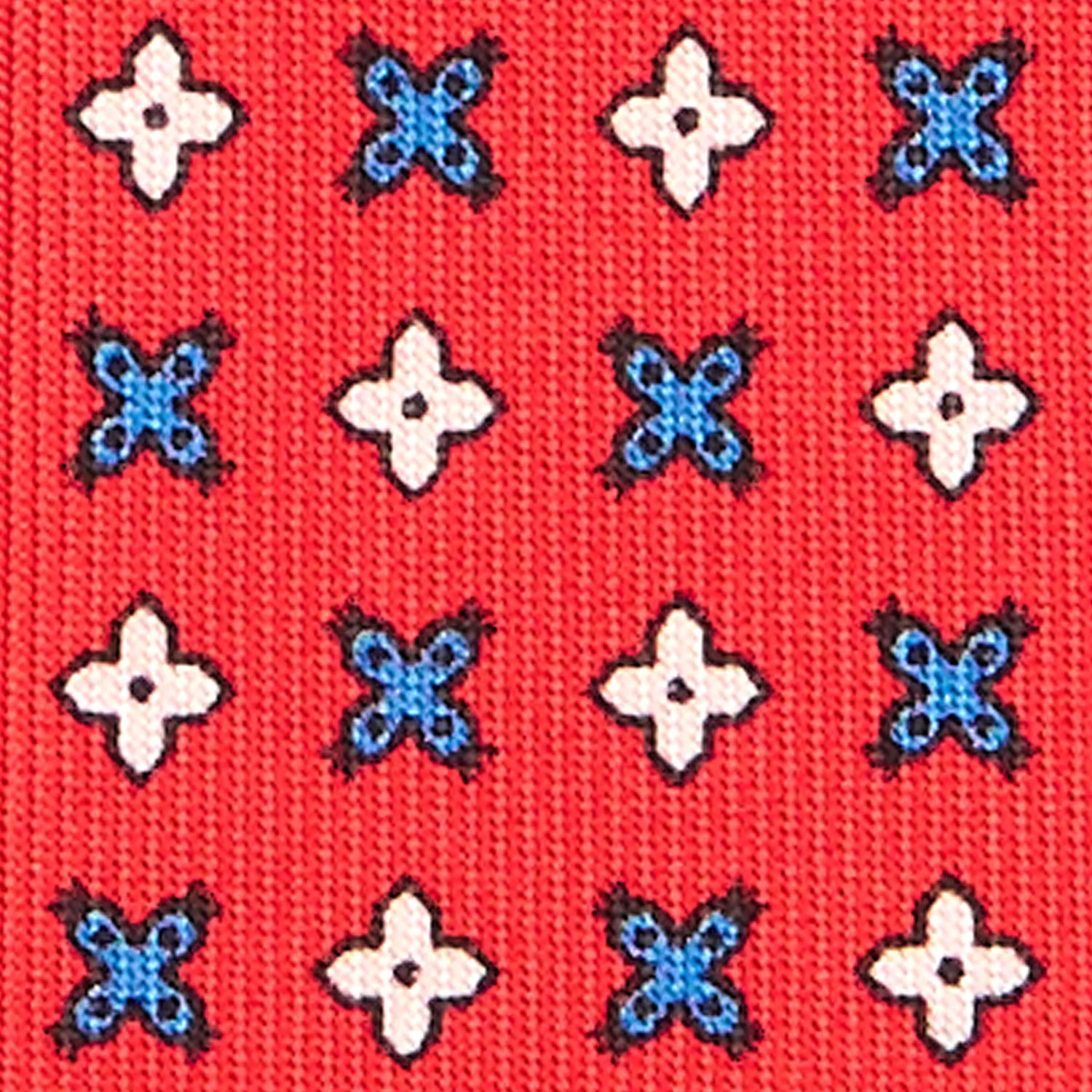RED SARTORIAL 7 CM SILK TIE - Image 5