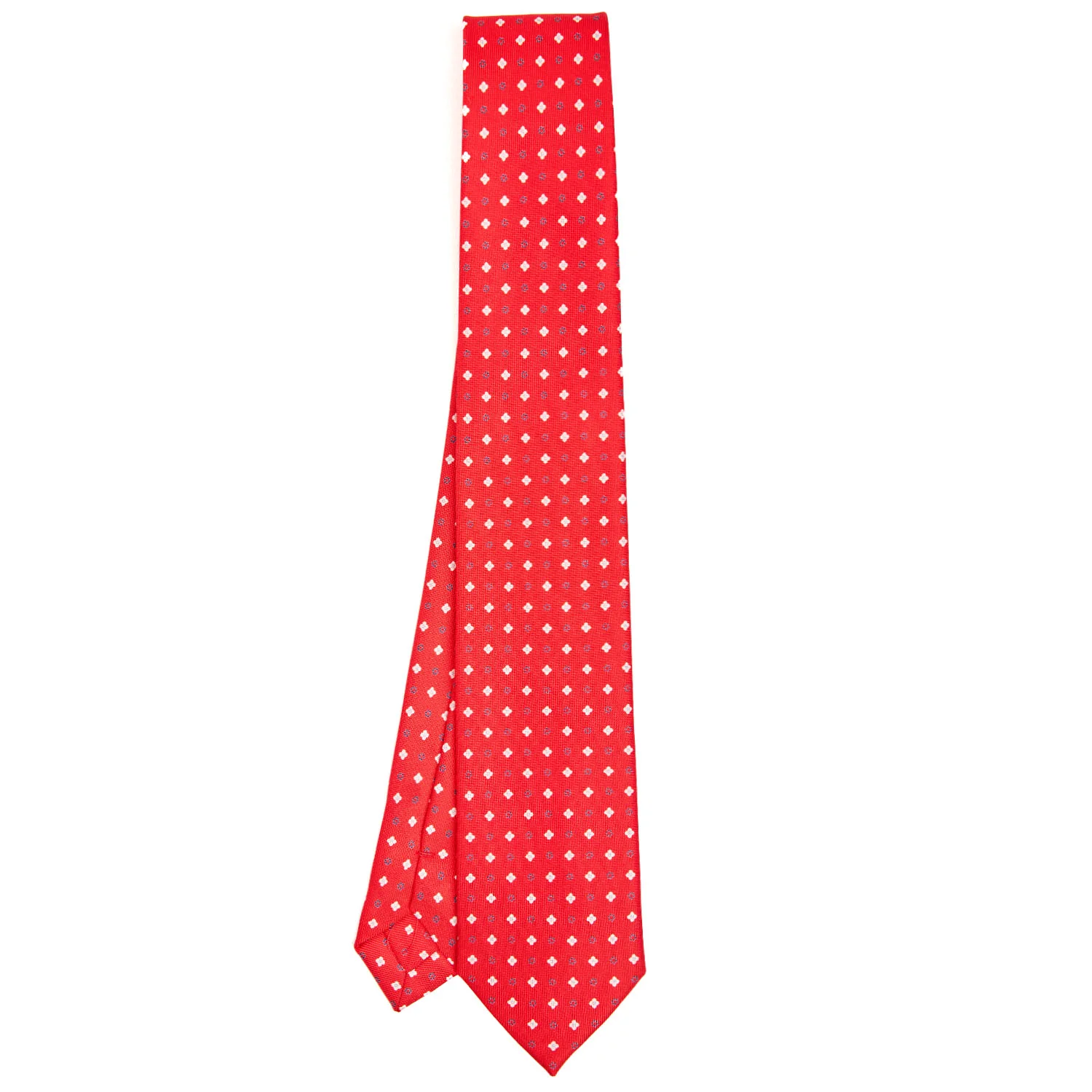 RED SARTORIAL 7 CM SILK TIE - Image 2