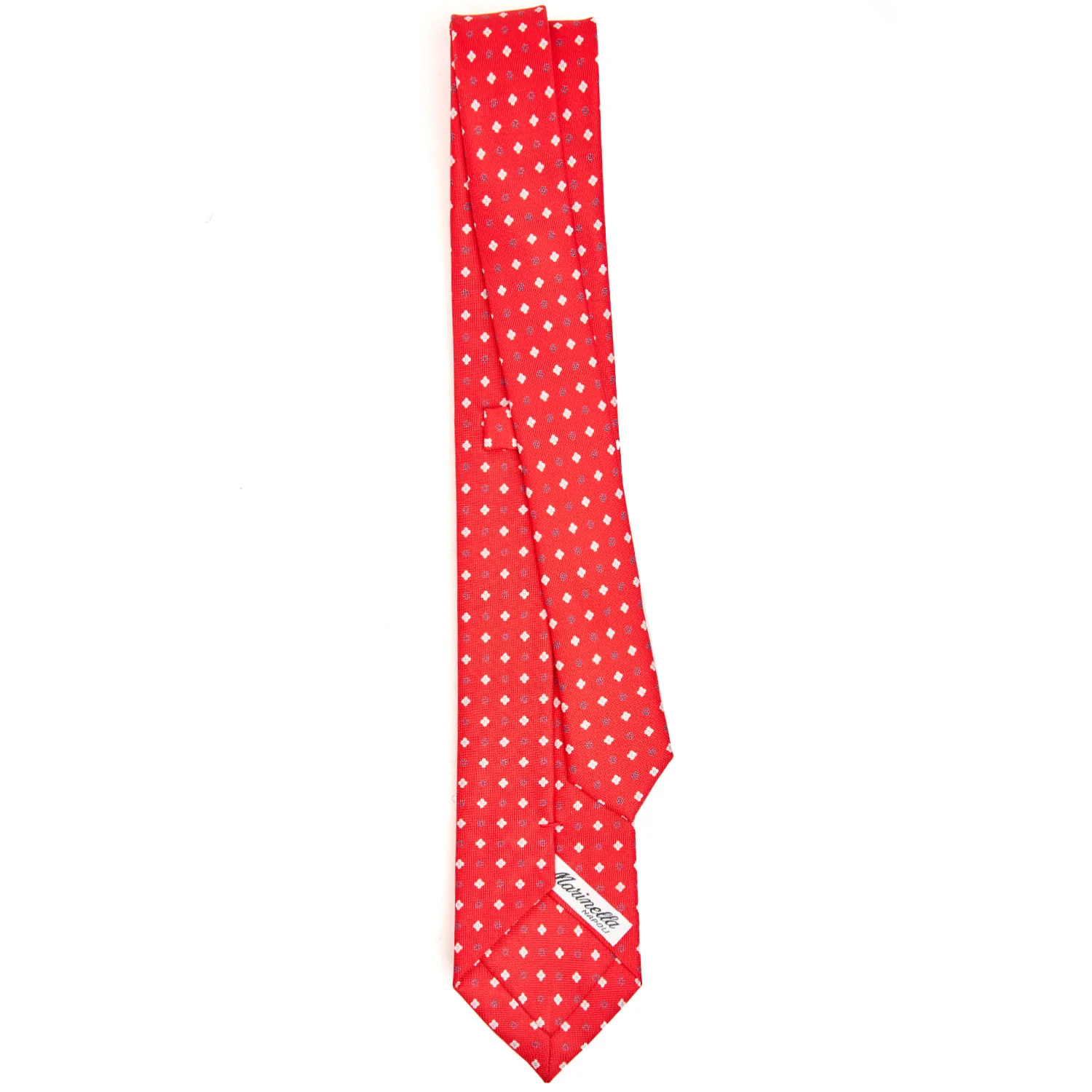 RED SARTORIAL 7 CM SILK TIE - Image 3