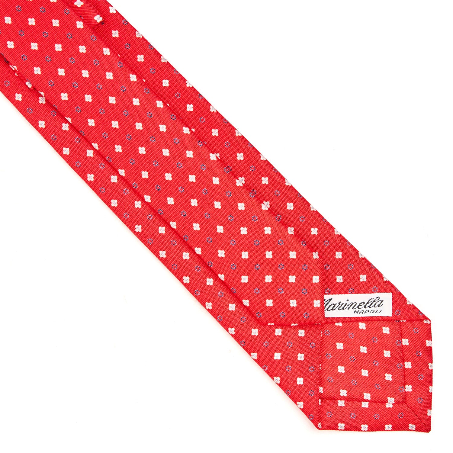 RED SARTORIAL 7 CM SILK TIE - Image 4