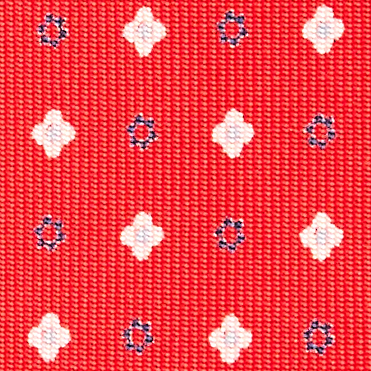 RED SARTORIAL 7 CM SILK TIE - Image 5