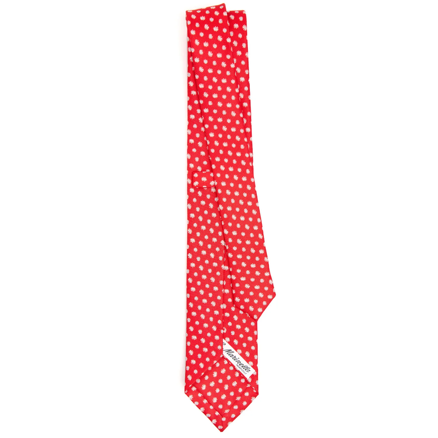 RED SARTORIAL 7 CM SILK TIE - Image 3