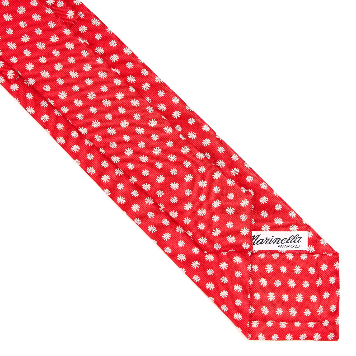 RED SARTORIAL 7 CM SILK TIE - Image 4