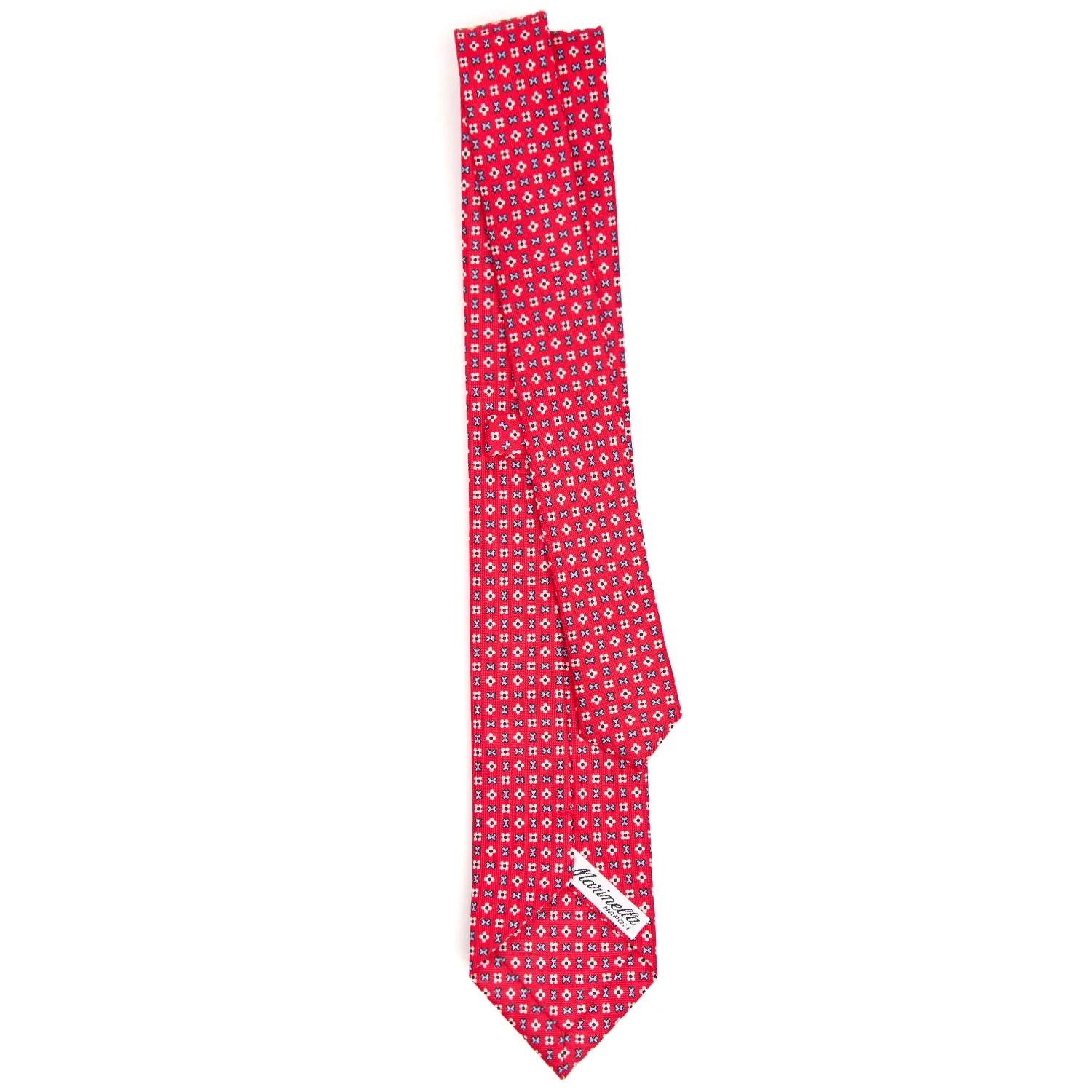 RED SARTORIAL 7 CM SILK TIE - Image 3