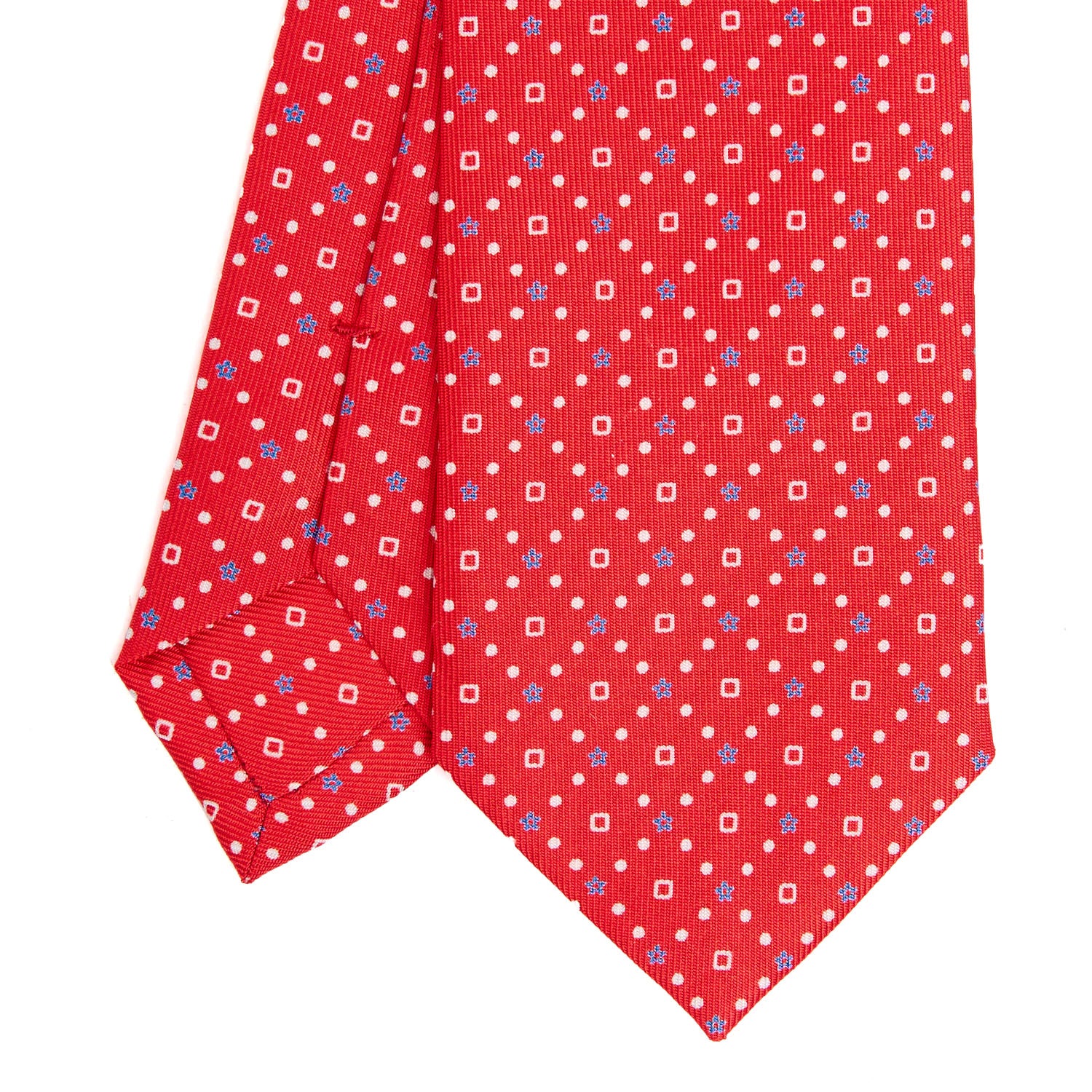 RED SARTORIAL 7 CM SILK TIE