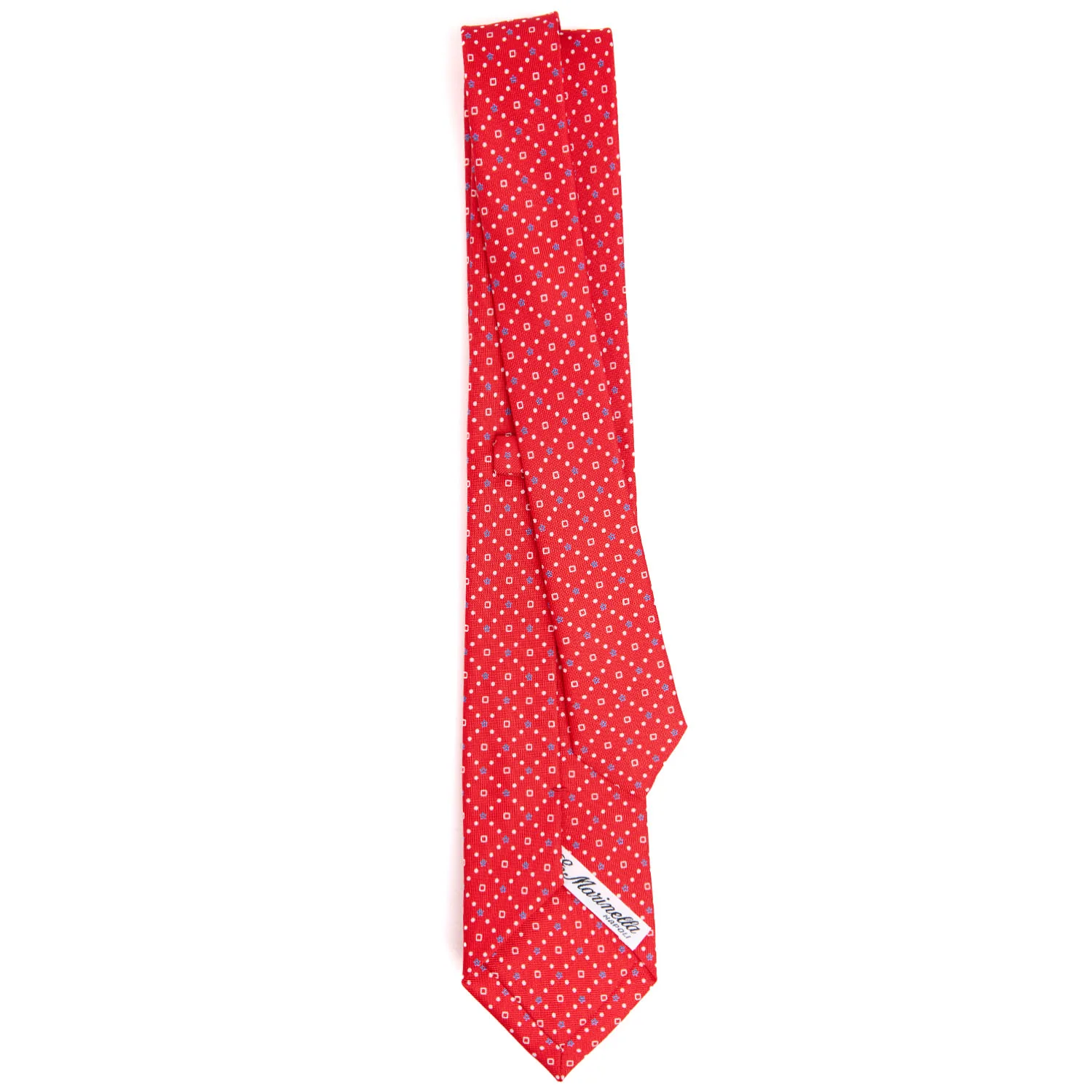 RED SARTORIAL 7 CM SILK TIE - Image 3