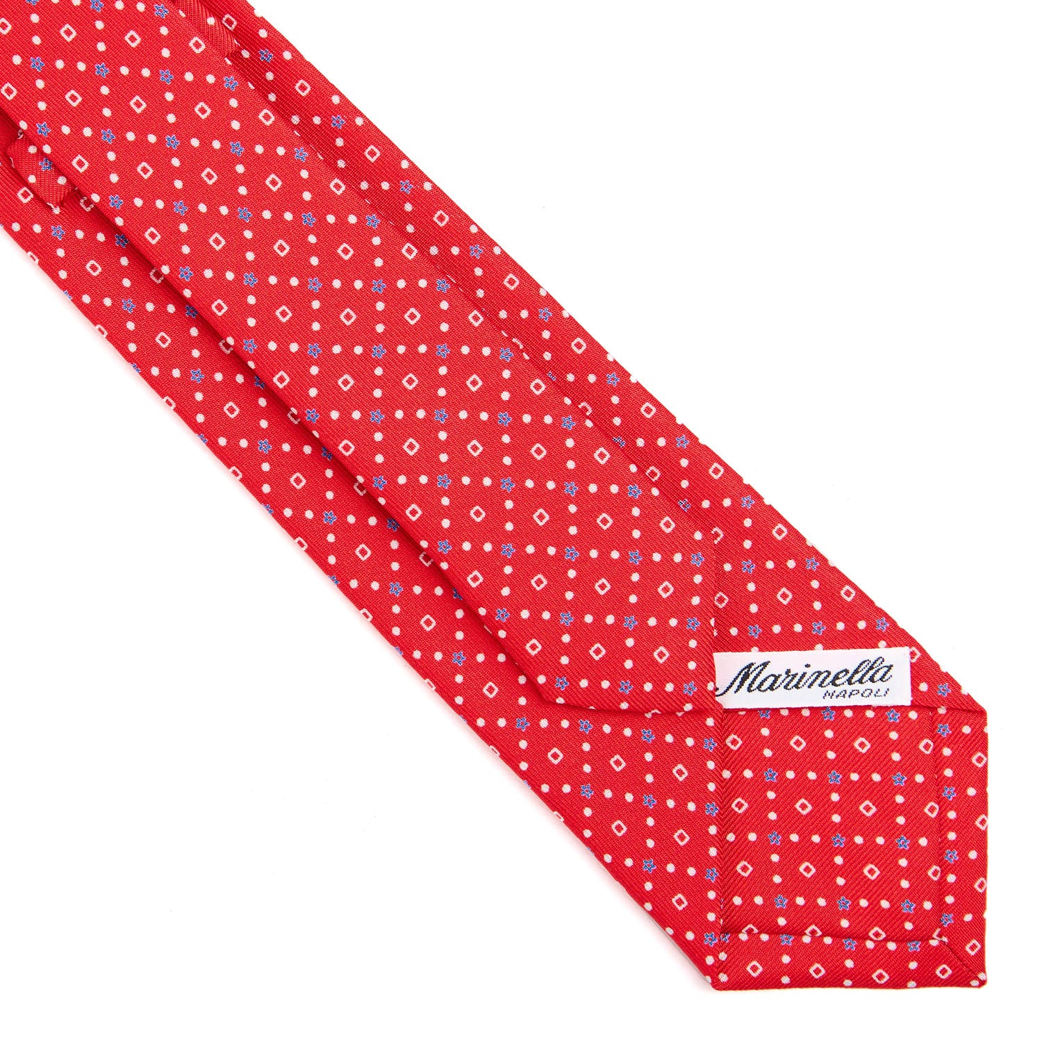 RED SARTORIAL 7 CM SILK TIE - Image 4