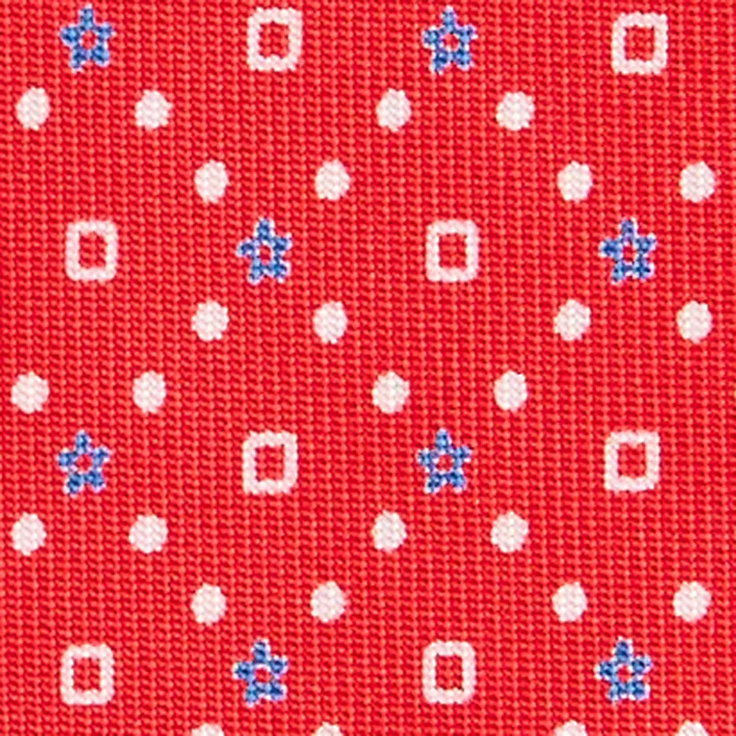 RED SARTORIAL 7 CM SILK TIE - Image 5