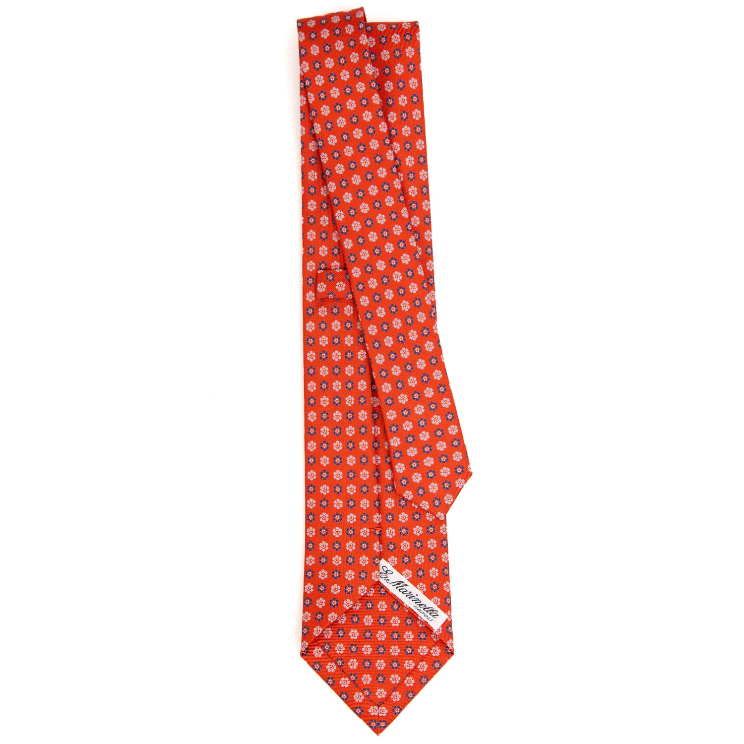 RED SARTORIAL CLASSIC SILK TIE - Image 3