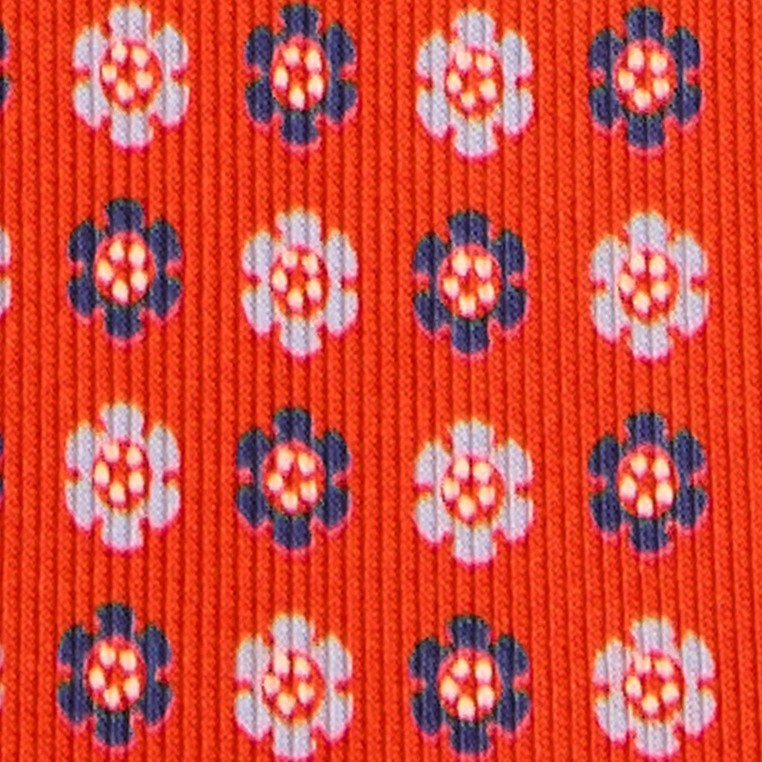 RED SARTORIAL CLASSIC SILK TIE - Image 5