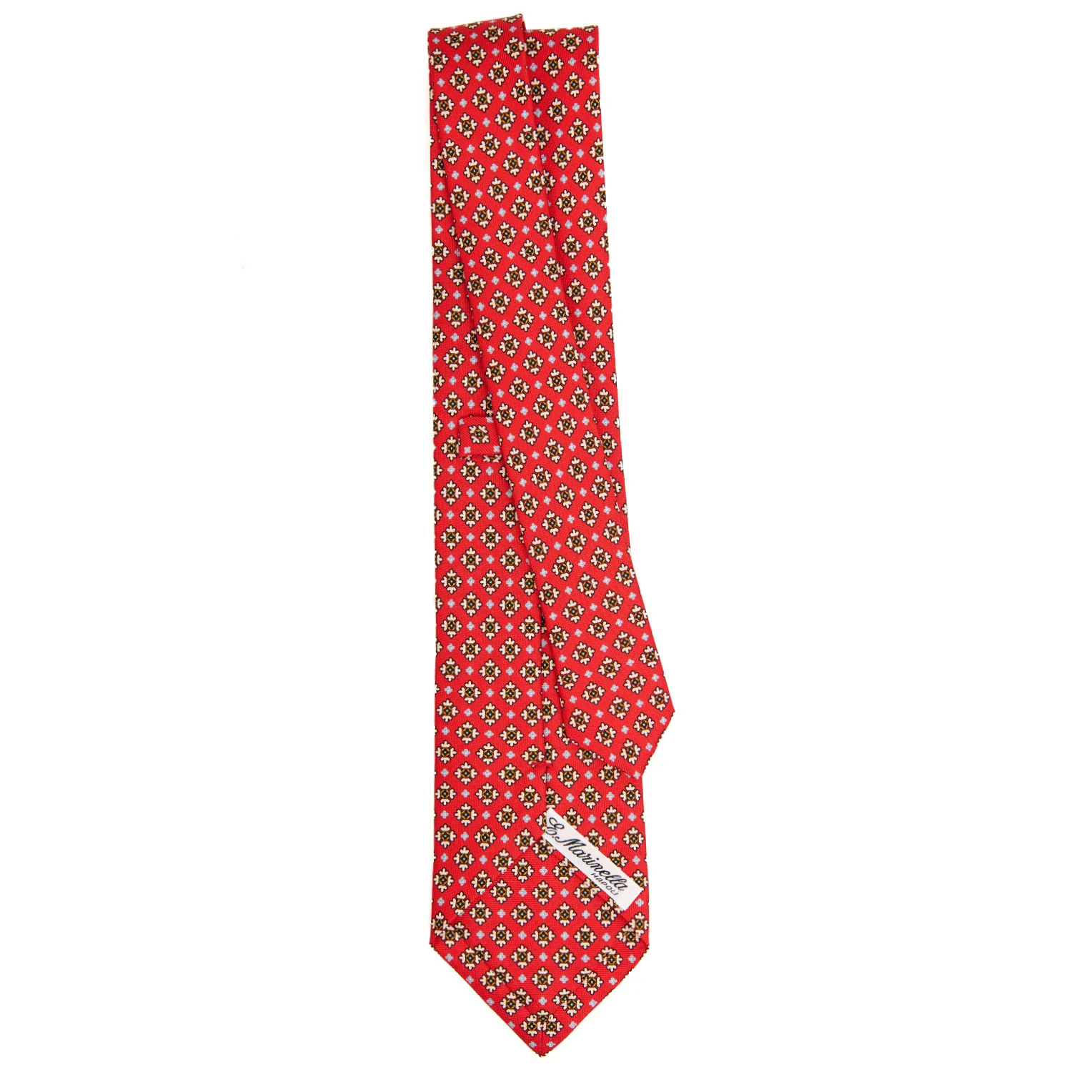 RED SARTORIAL CLASSIC SILK TIE - Image 3