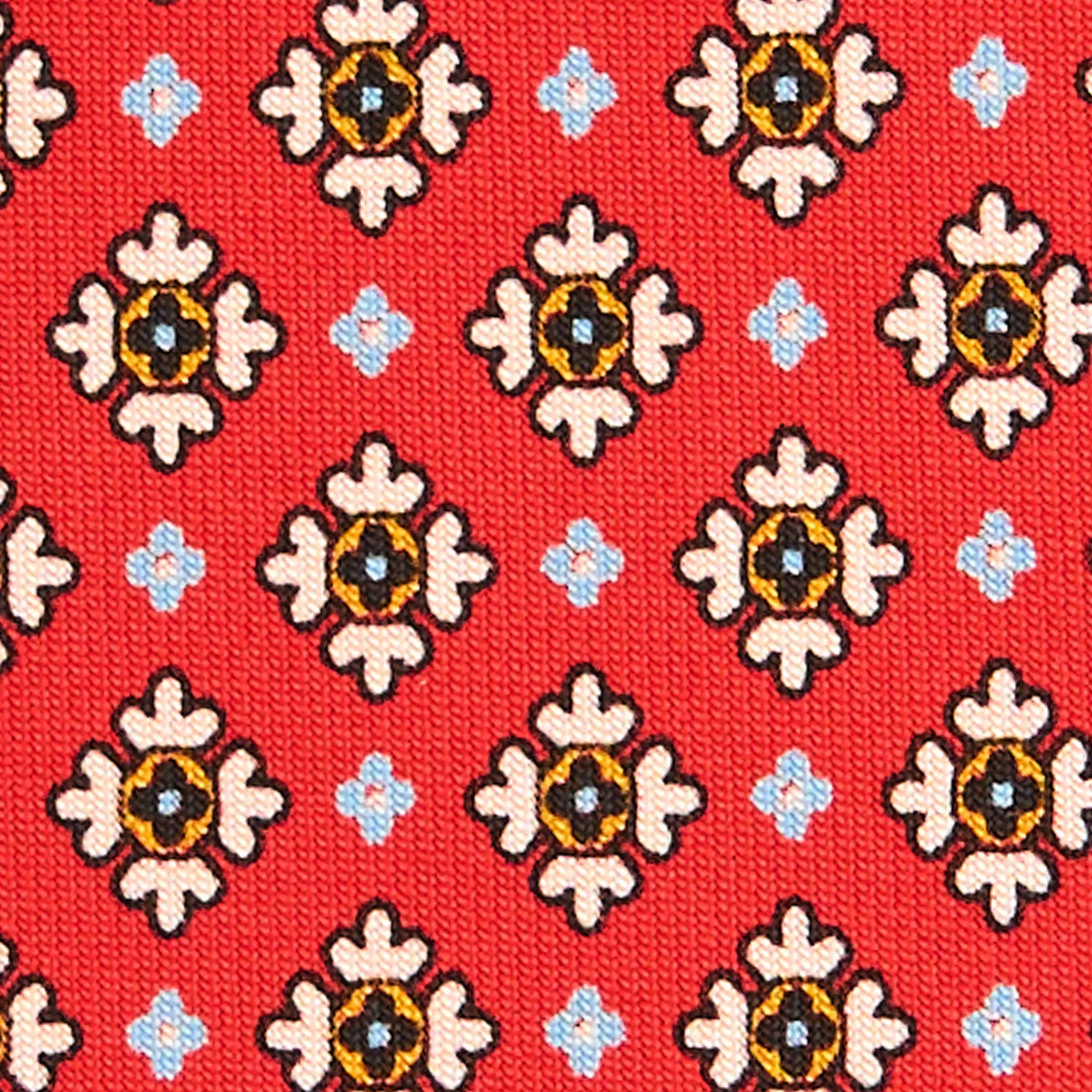 RED SARTORIAL CLASSIC SILK TIE - Image 5