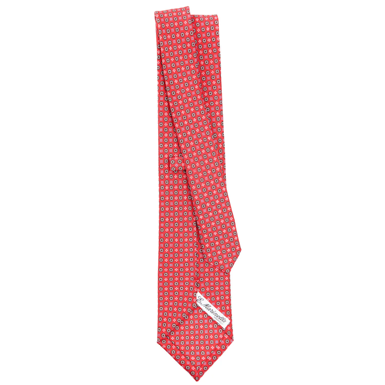 RED SARTORIAL CLASSIC SILK TIE - Image 3