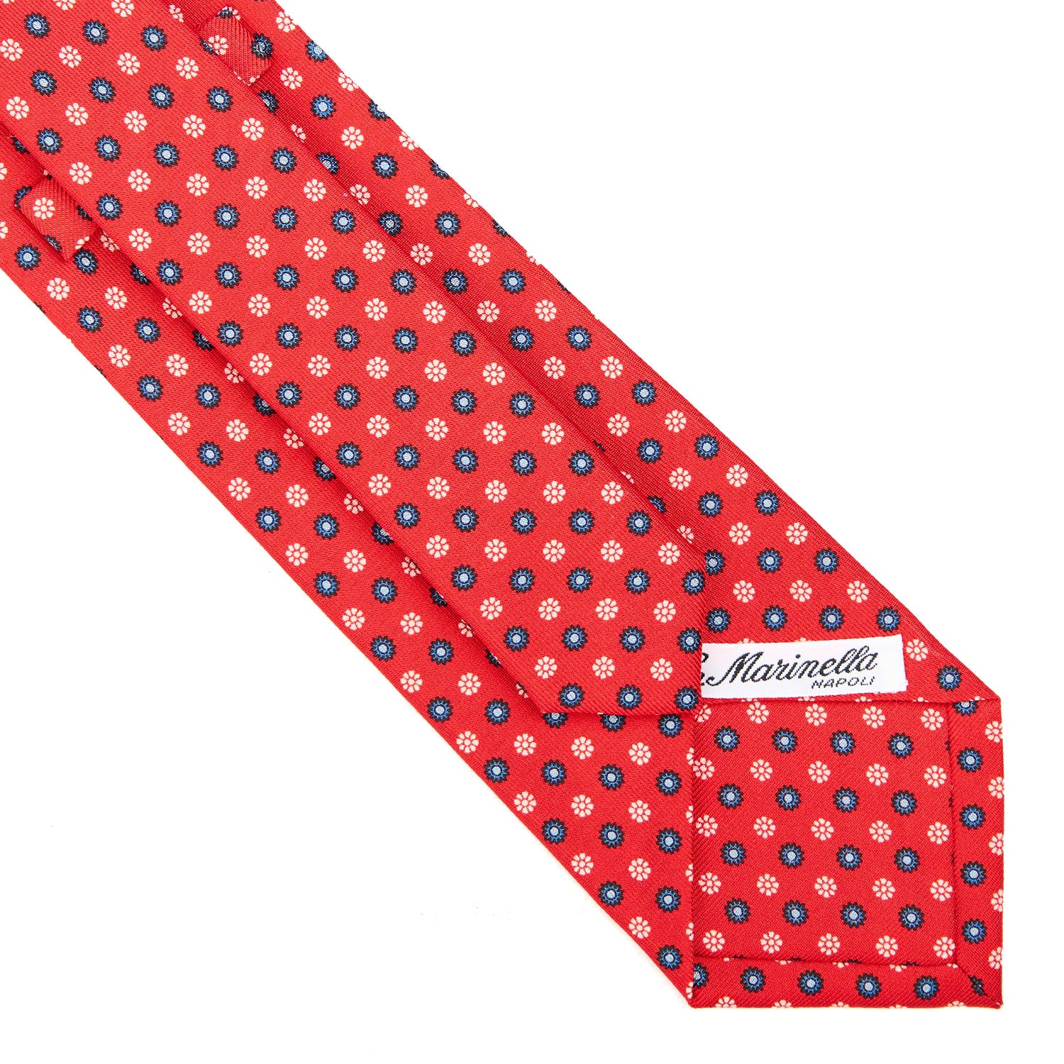 RED SARTORIAL CLASSIC SILK TIE - Image 4