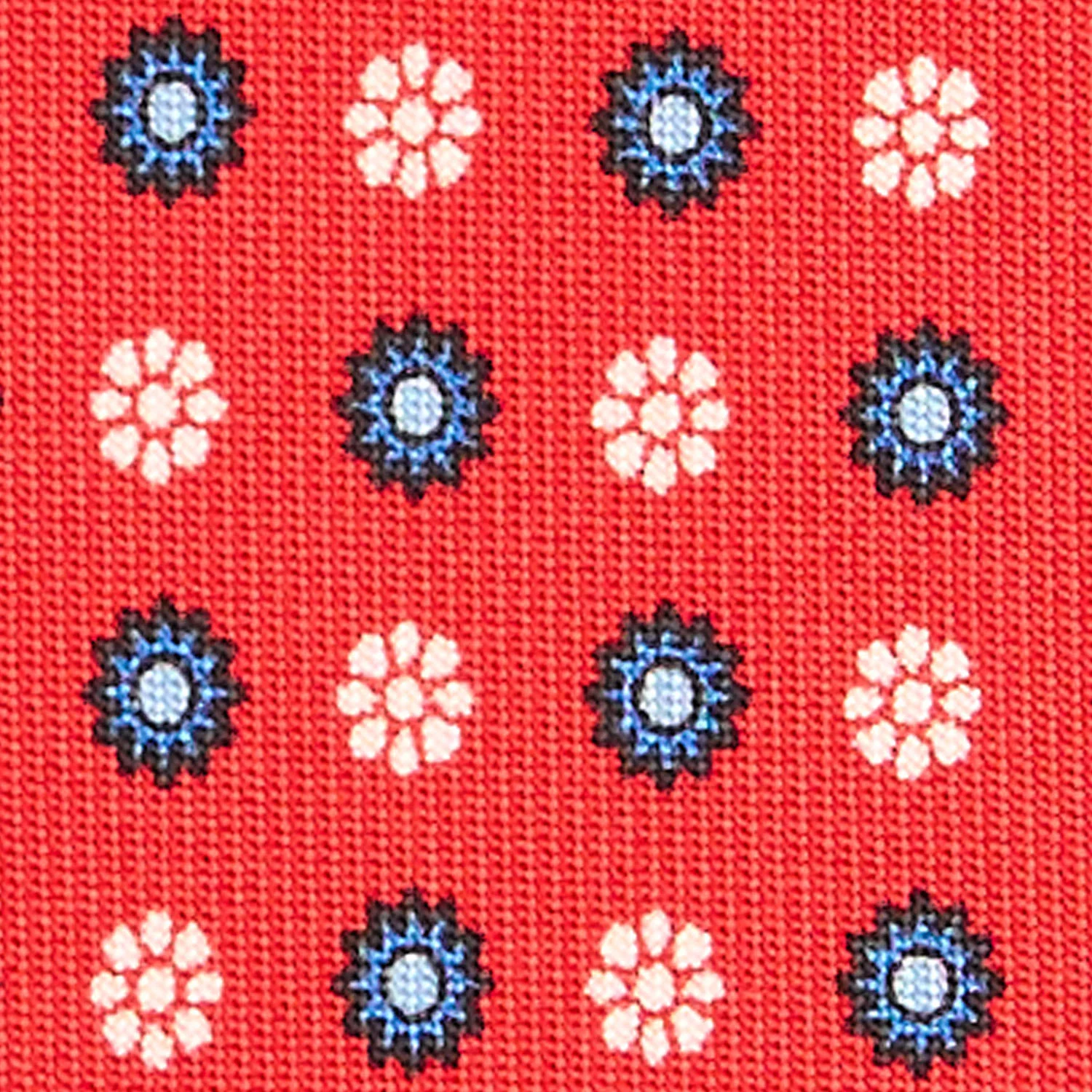RED SARTORIAL CLASSIC SILK TIE - Image 5