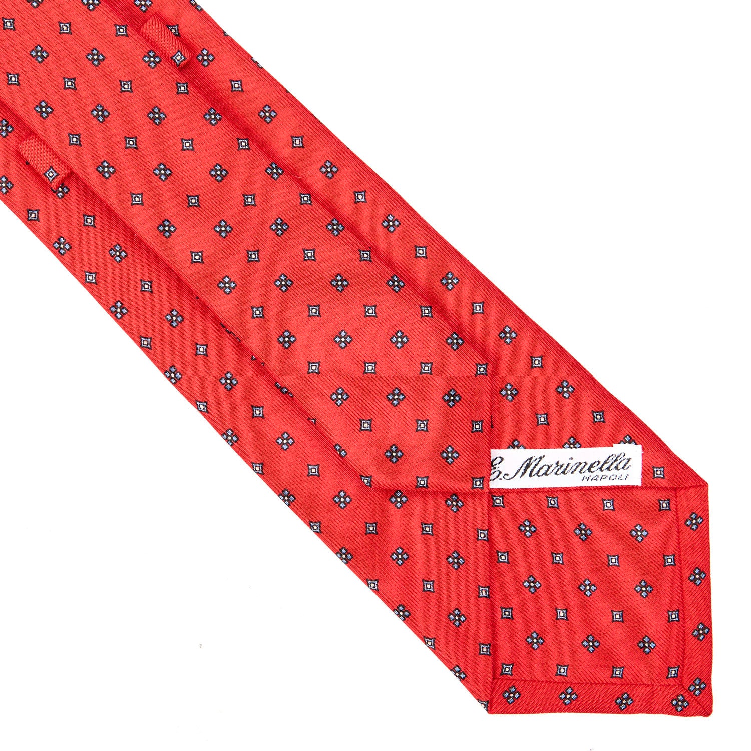 RED SARTORIAL CLASSIC SILK TIE - Image 4