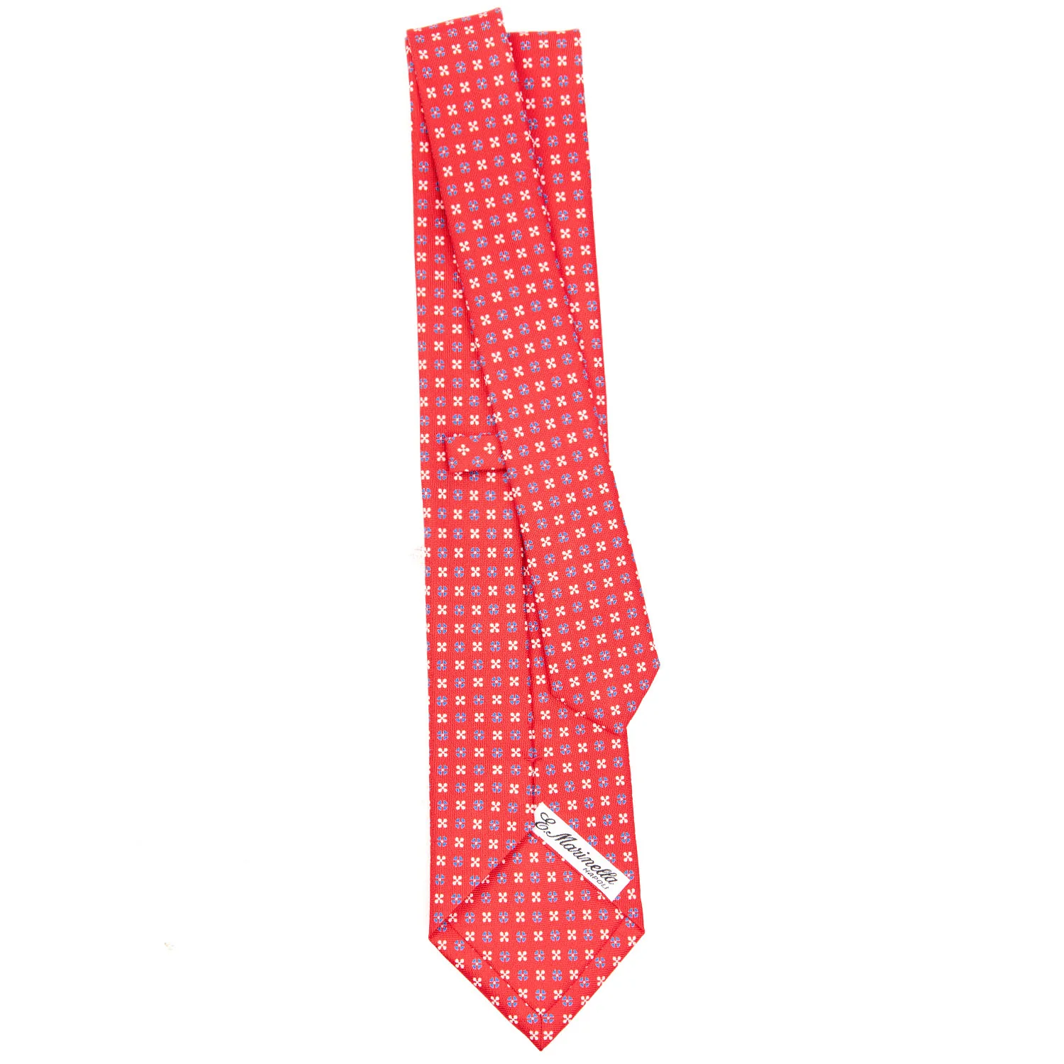 RED SARTORIAL CLASSIC SILK TIE - Image 3