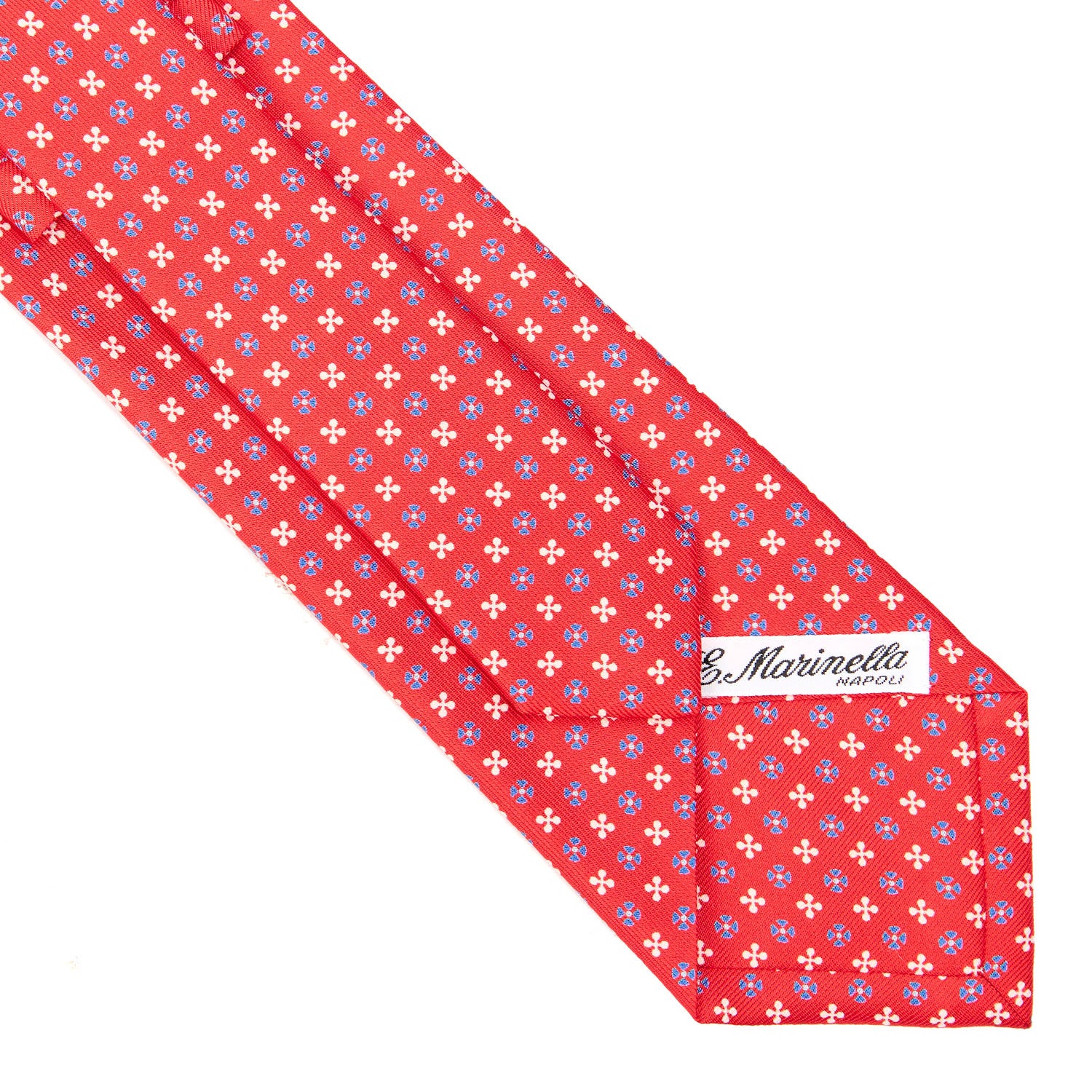 RED SARTORIAL CLASSIC SILK TIE - Image 4