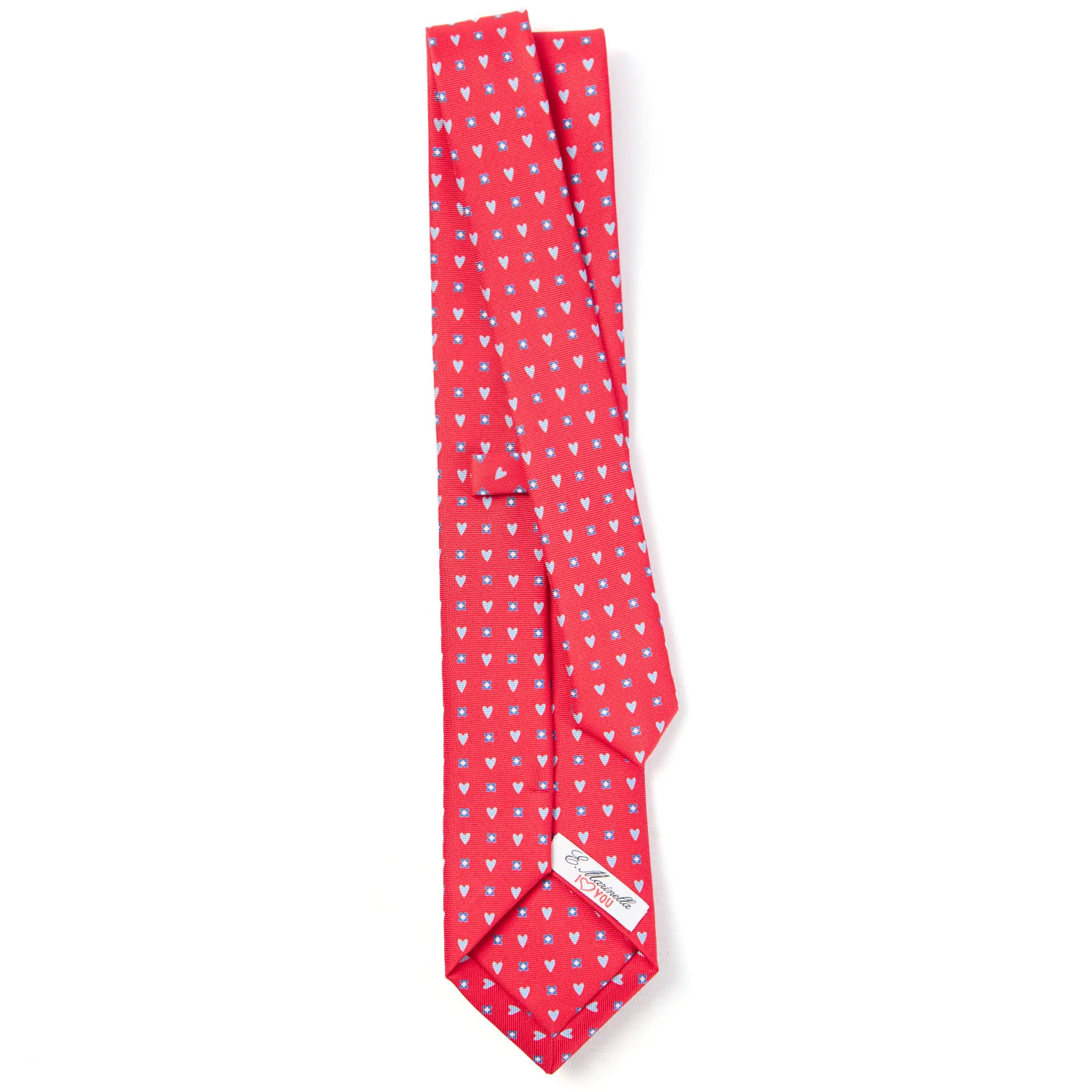 RED SARTORIAL CLASSIC SILK TIE - Image 3