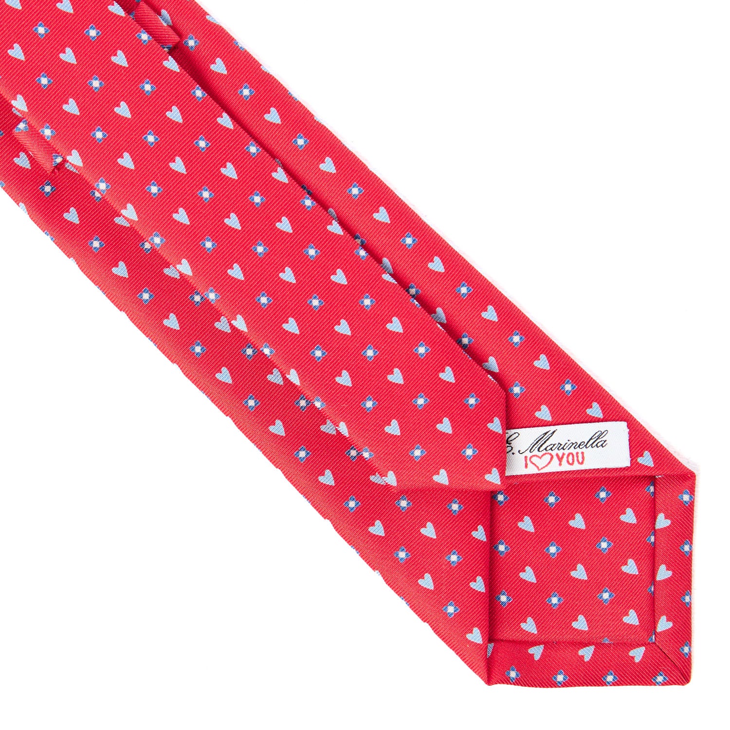 RED SARTORIAL CLASSIC SILK TIE - Image 4